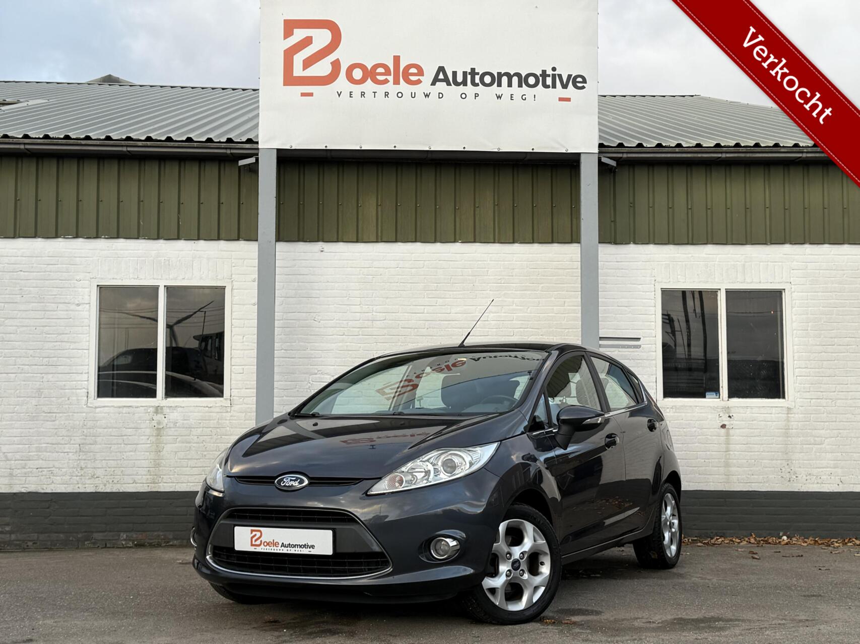 Ford Fiesta 1.25 Titanium 5-Drs. / 2e Eig. / Cruise / Distributie V.V. / Clima / PDC 2009 - voorkant