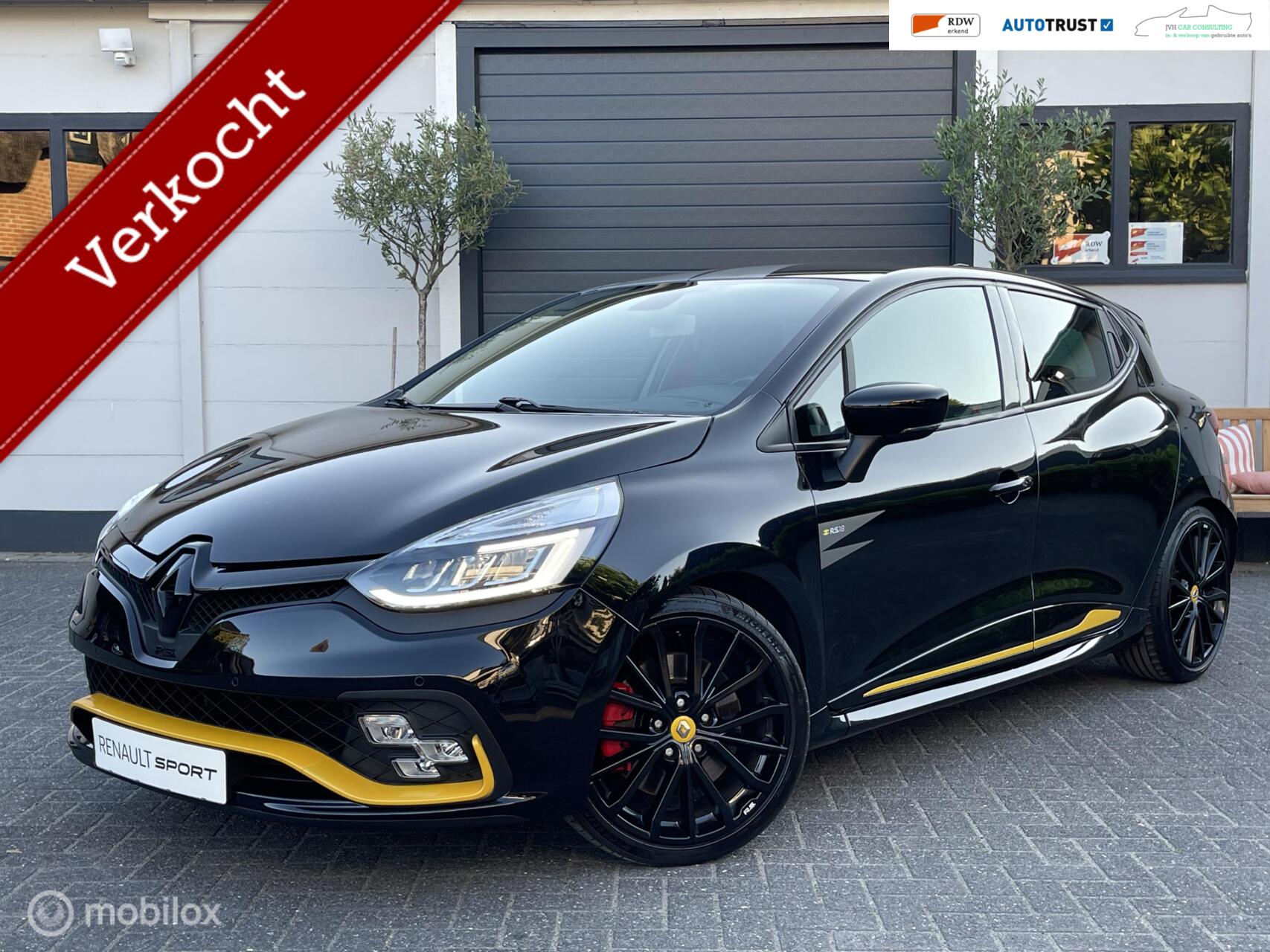 Renault Clio 220pk R.S. Trophy RS18|RIJKLAAR|BOSE|LEER|NR299 2018 - voorkant