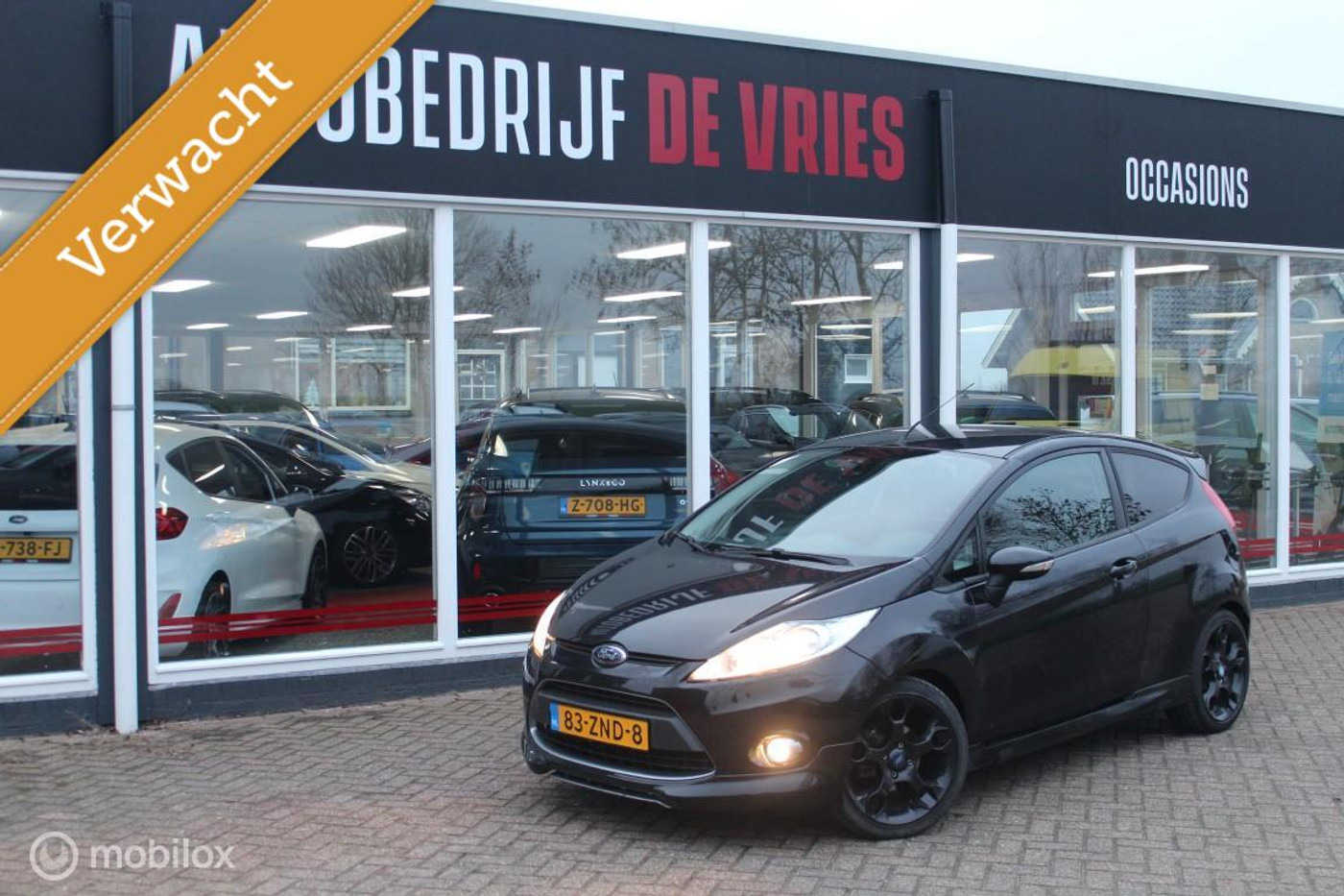 Ford Fiesta 1.6 Metal Black Edition ST 135 PK Clima Leer Cruise PDC 2012 - voorkant