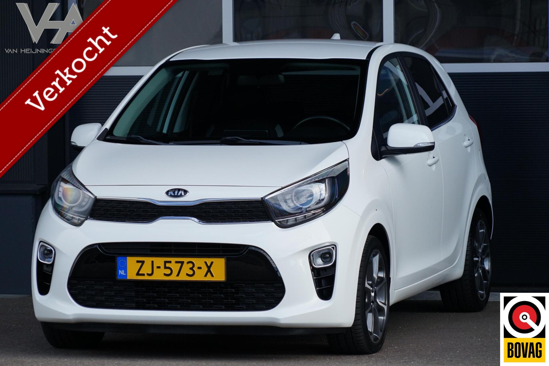 Kia Picanto 1.0 CVVT Design Edition, CarPlay, leder, cruise 2019 - voorkant