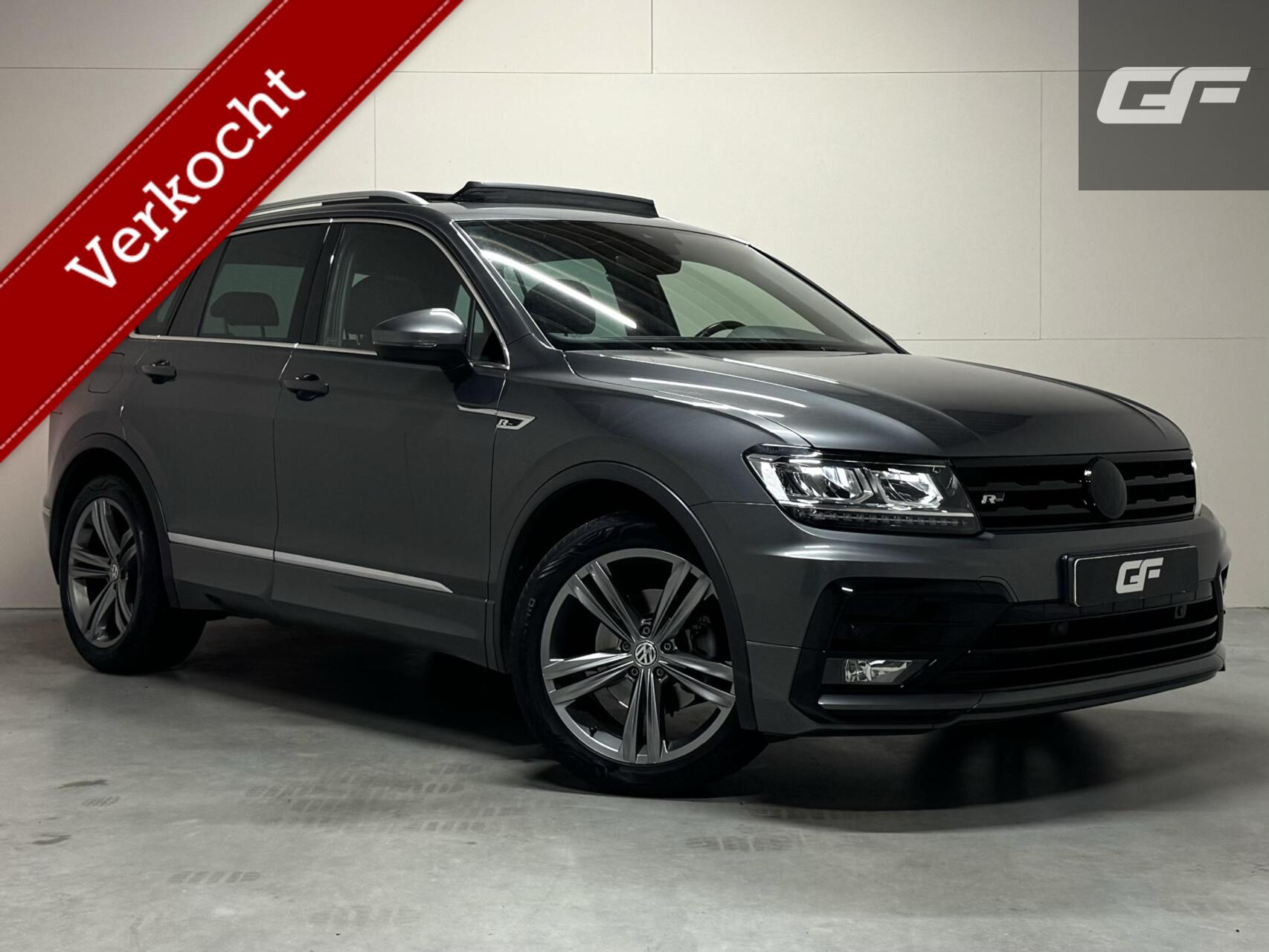 Volkswagen Tiguan 1.4 TSI R-Line Pano Virtual Massage Trekh. NAP 2018 - voorkant