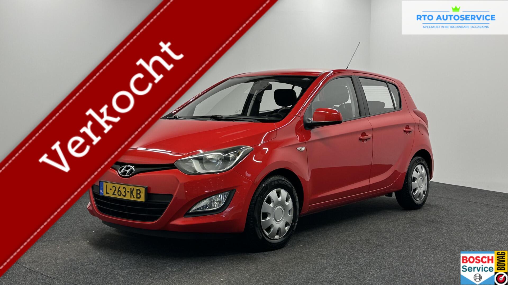 Hyundai I20 1.2i i-Drive AIRCO 5 DEURS. 2012 - voorkant