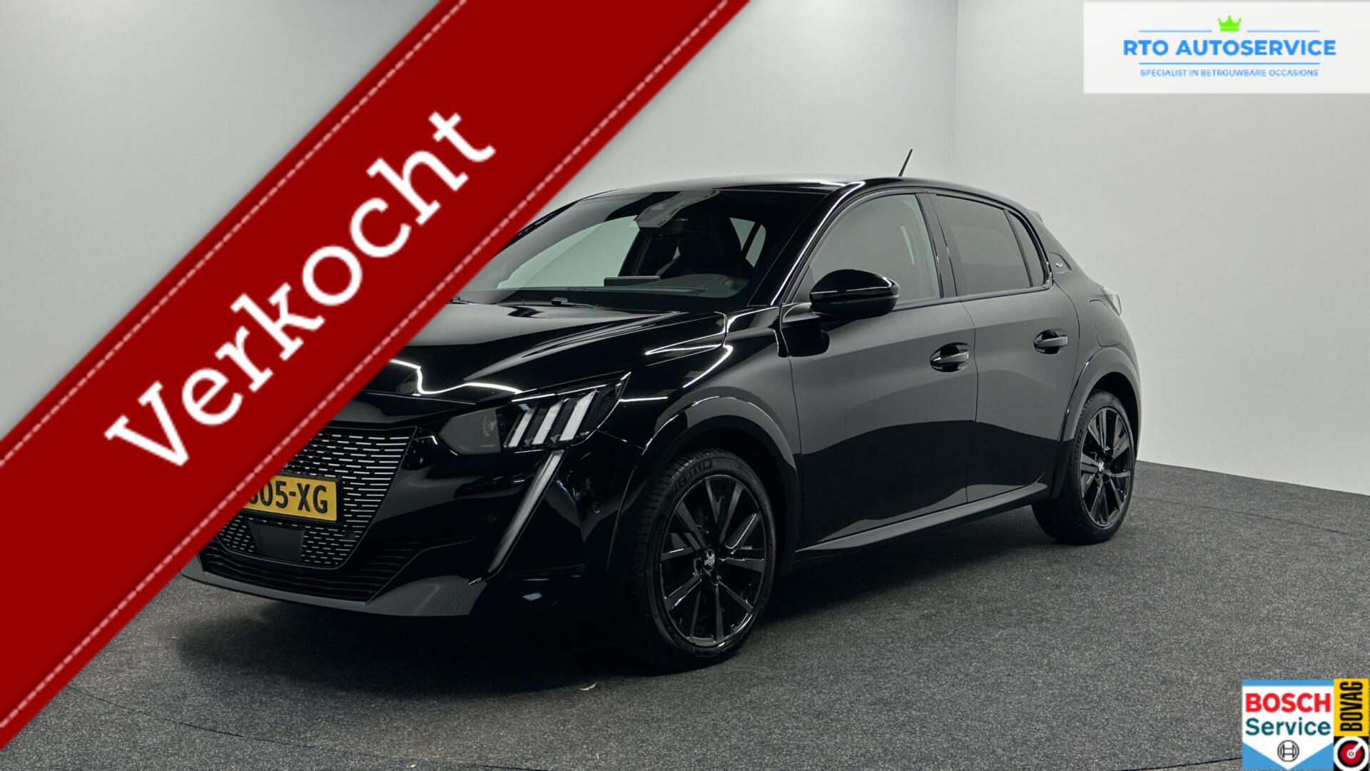Peugeot 208 1.2 PureTech GT Pack BLACK ADAPTIVE CRUISE LM ECC CARPLAY NAVI. 2021 - voorkant