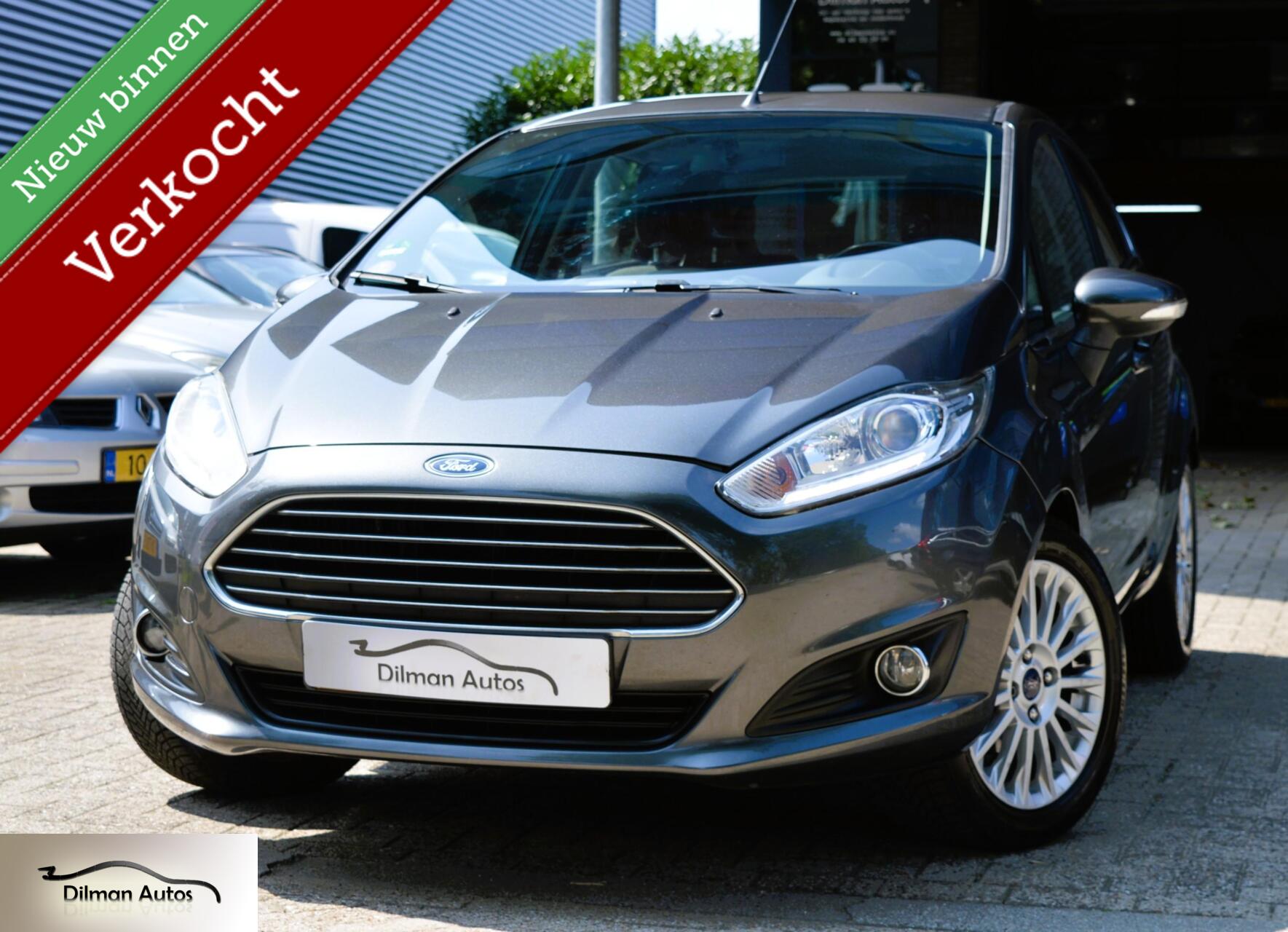 Ford Fiesta 1.0 EcoBoost Titanium|Airco|El Ramen|Nap|Boekjes 2016 - voorkant