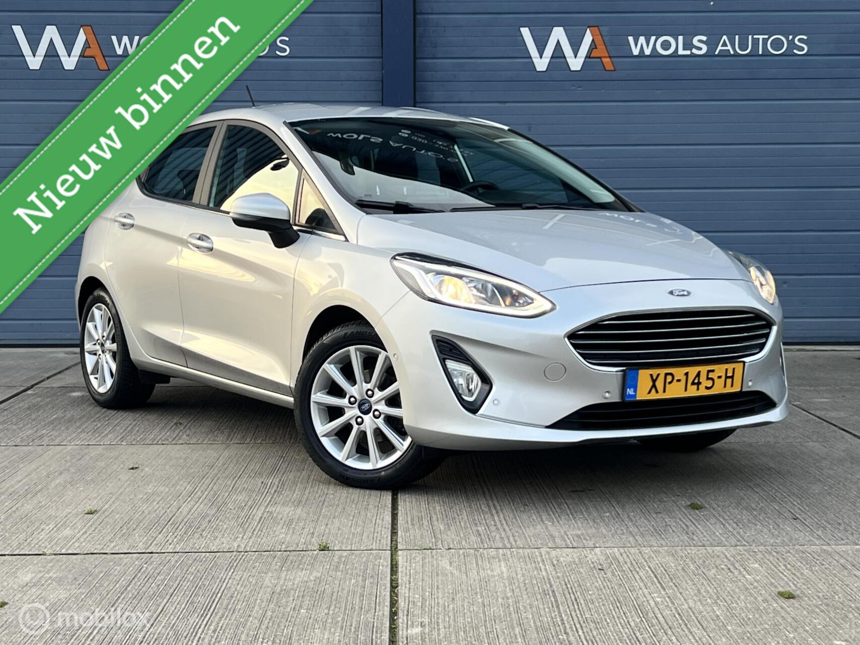Ford Fiesta 1.0 EcoBoost Titanium / CARPLAY / TREKHAAK / LUXE! 2019 - voorkant