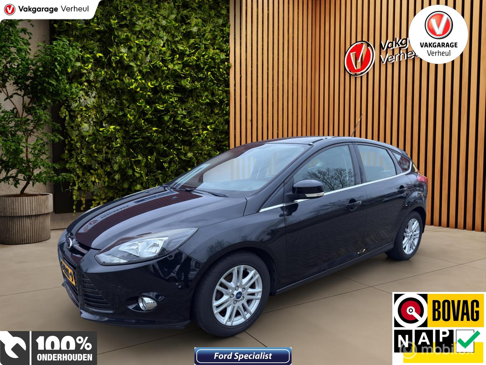 Ford Focus 1.0 EcoBoost Lease Trend|Trekhaak|Boekjes|Nap 2012 - voorkant