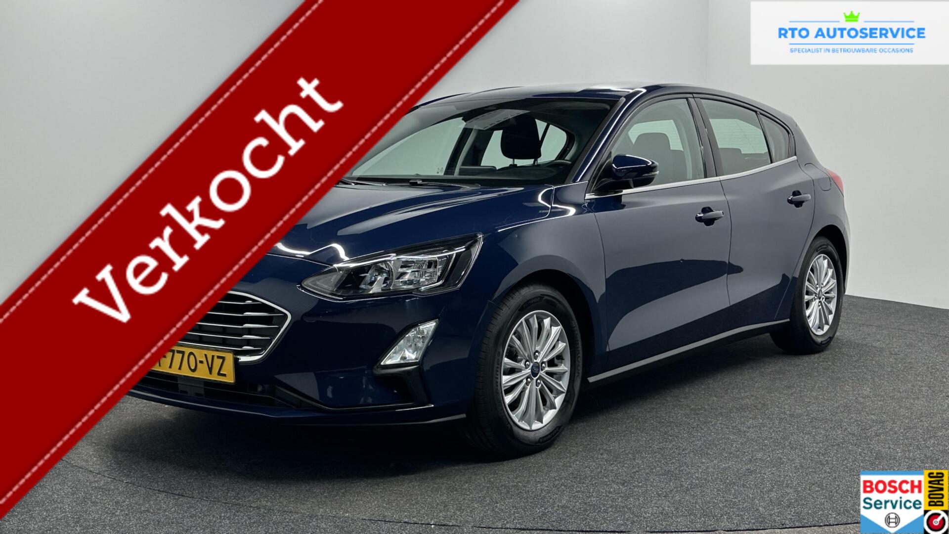Ford Focus 1.0 EcoBoost Hybrid Titanium X Business NAVI LM ECC. 2020 - voorkant