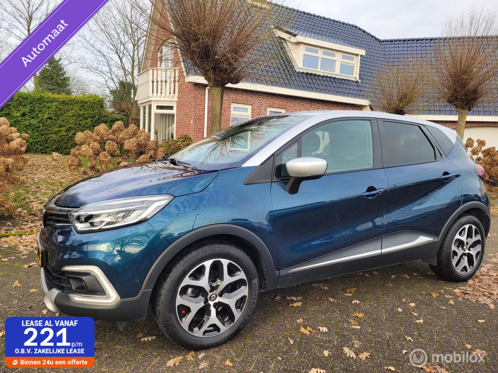 Renault Captur 1.2 TCe Intens, autom, navi, trekhaak,carplay 2018 - voorkant