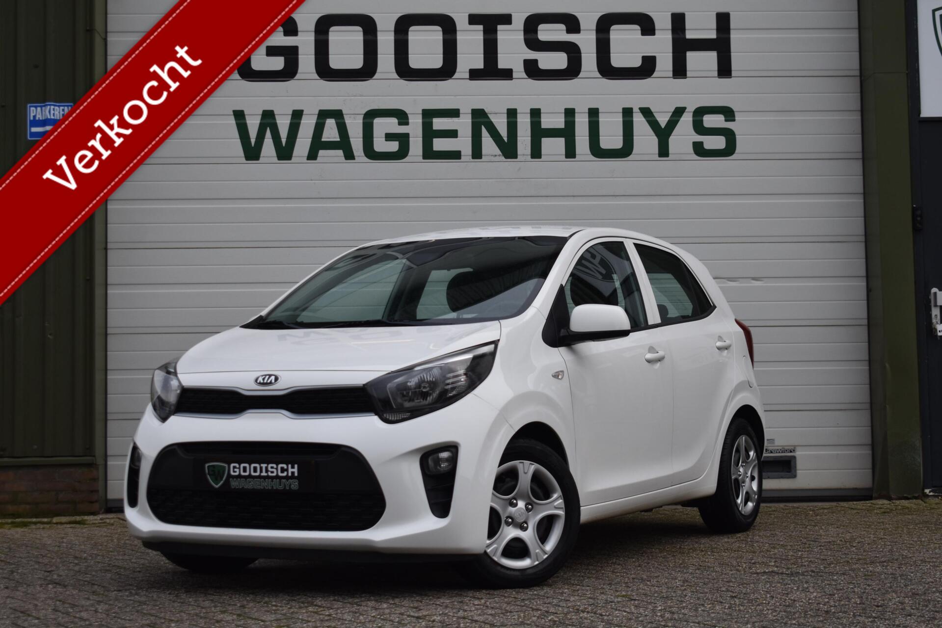 Kia Picanto 1.0 CVVT EconomyPlusLine | Airco | Lage km stand! | Bluetooth | 2019 - voorkant