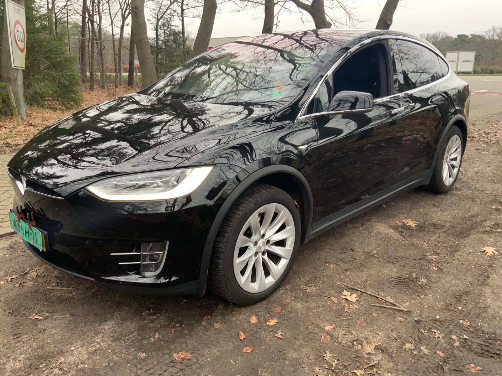 Tesla Model X Long Range 7p. 2019 - voorkant