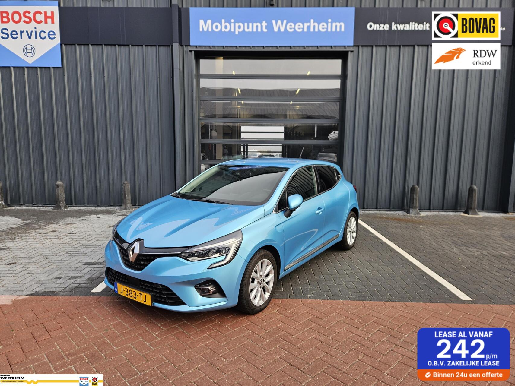 Renault Clio 1.3 TCe Intens Automaat 2020 - voorkant