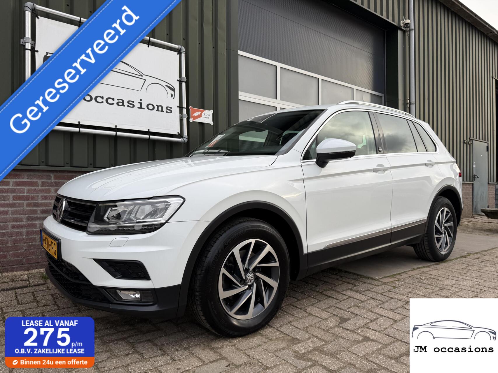 Volkswagen Tiguan 1.4 TSI ACT Sound|CarPlay|Virtual|LED|Stoel vw| 2017 - voorkant