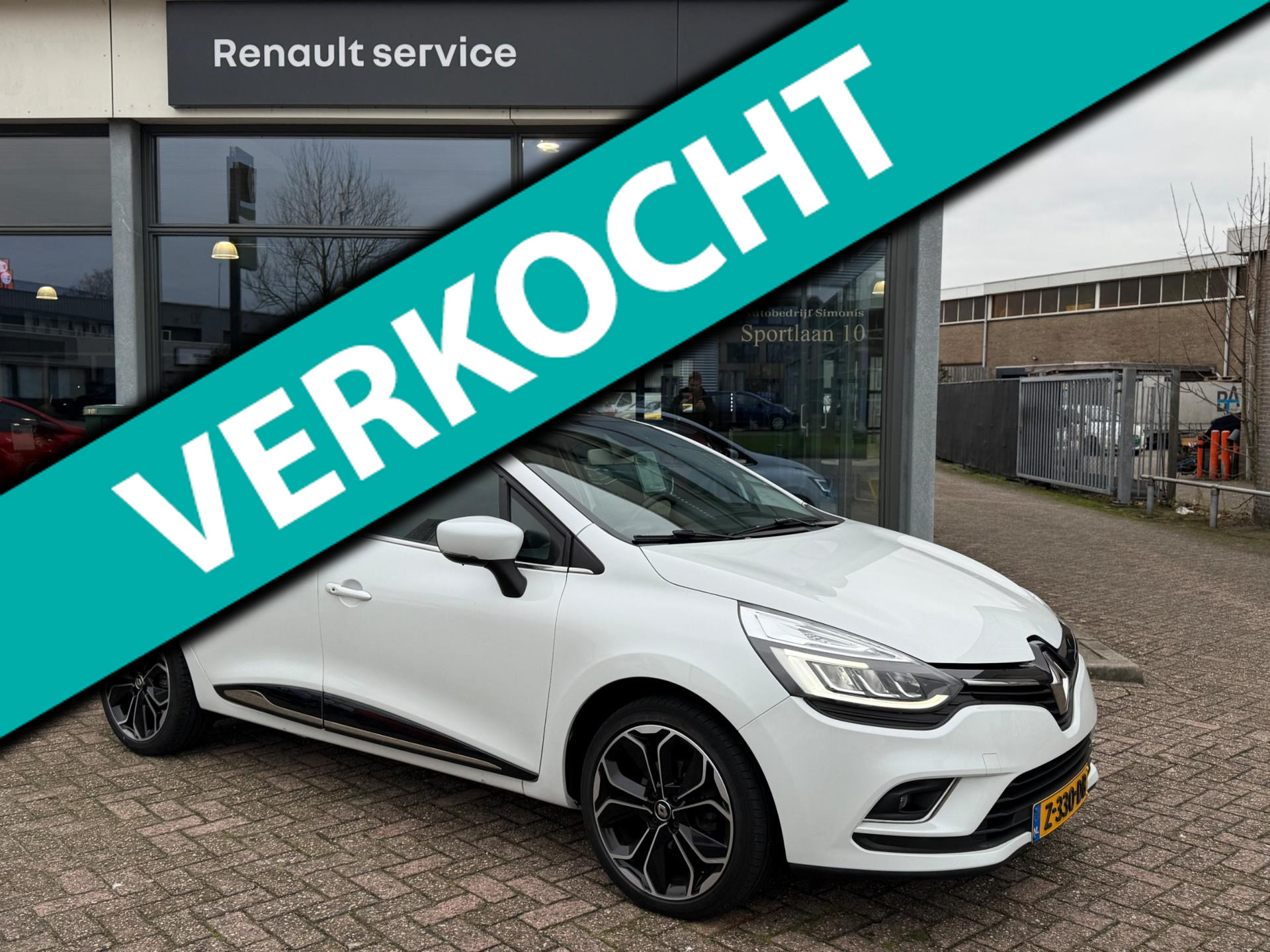 Renault Clio 1.2 TCe Intens automaat 2018 - voorkant
