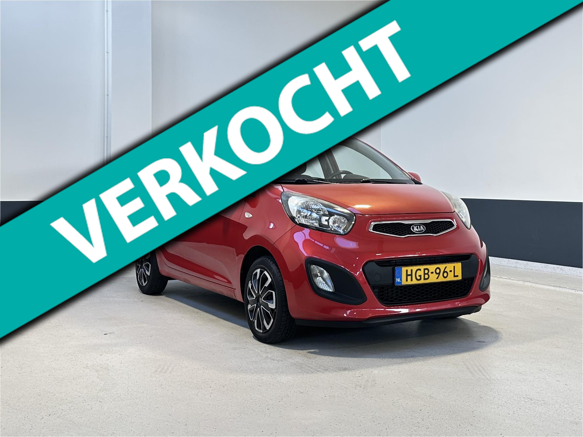 Kia Picanto 1.0 CVVT Comfort Pack | Airco |Bluetooth | 5-DRS | Stoelverwarming| Stuurverwarming | 2013 - voorkant