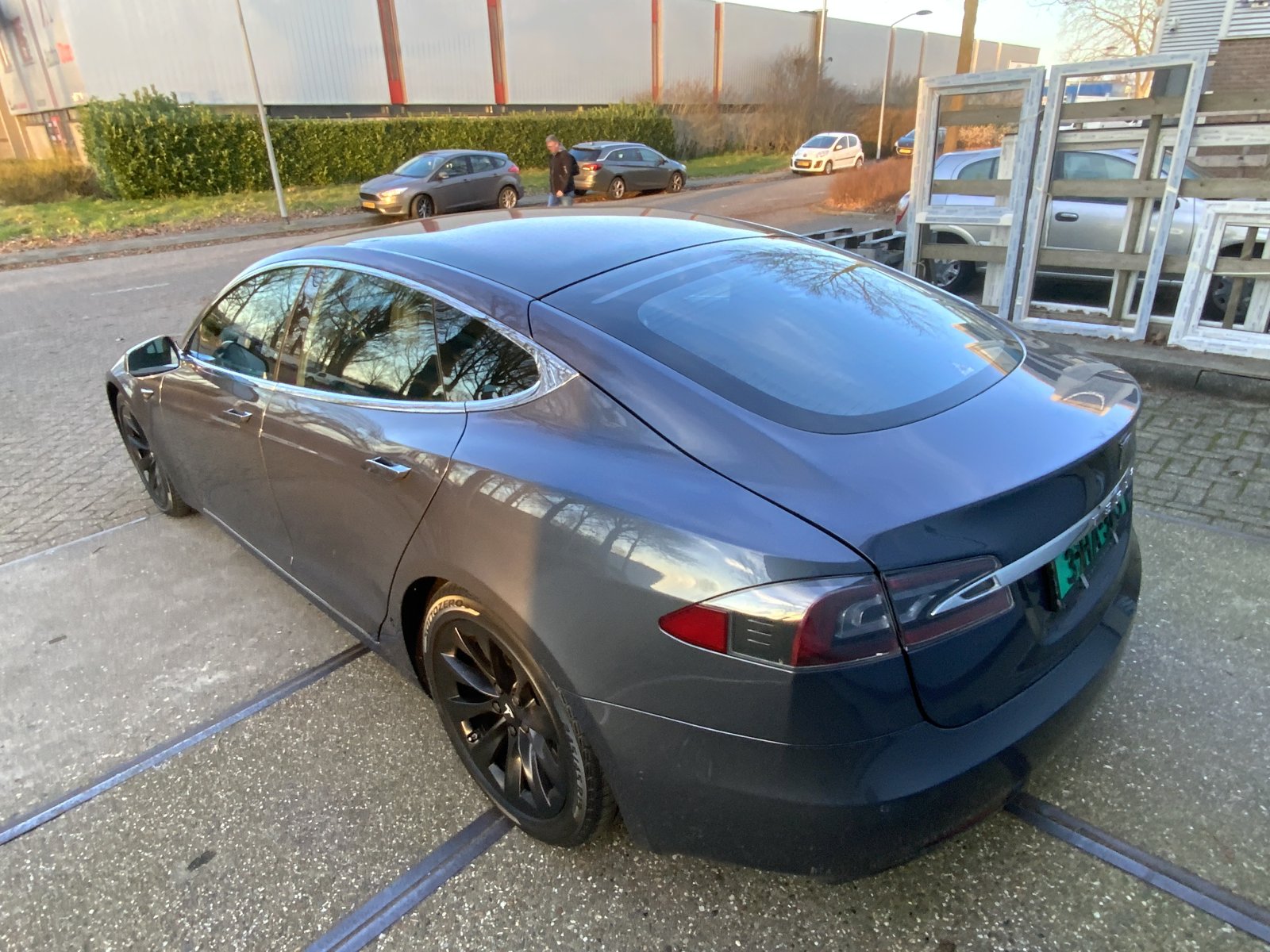 Inspectiefoto van Tesla Model S