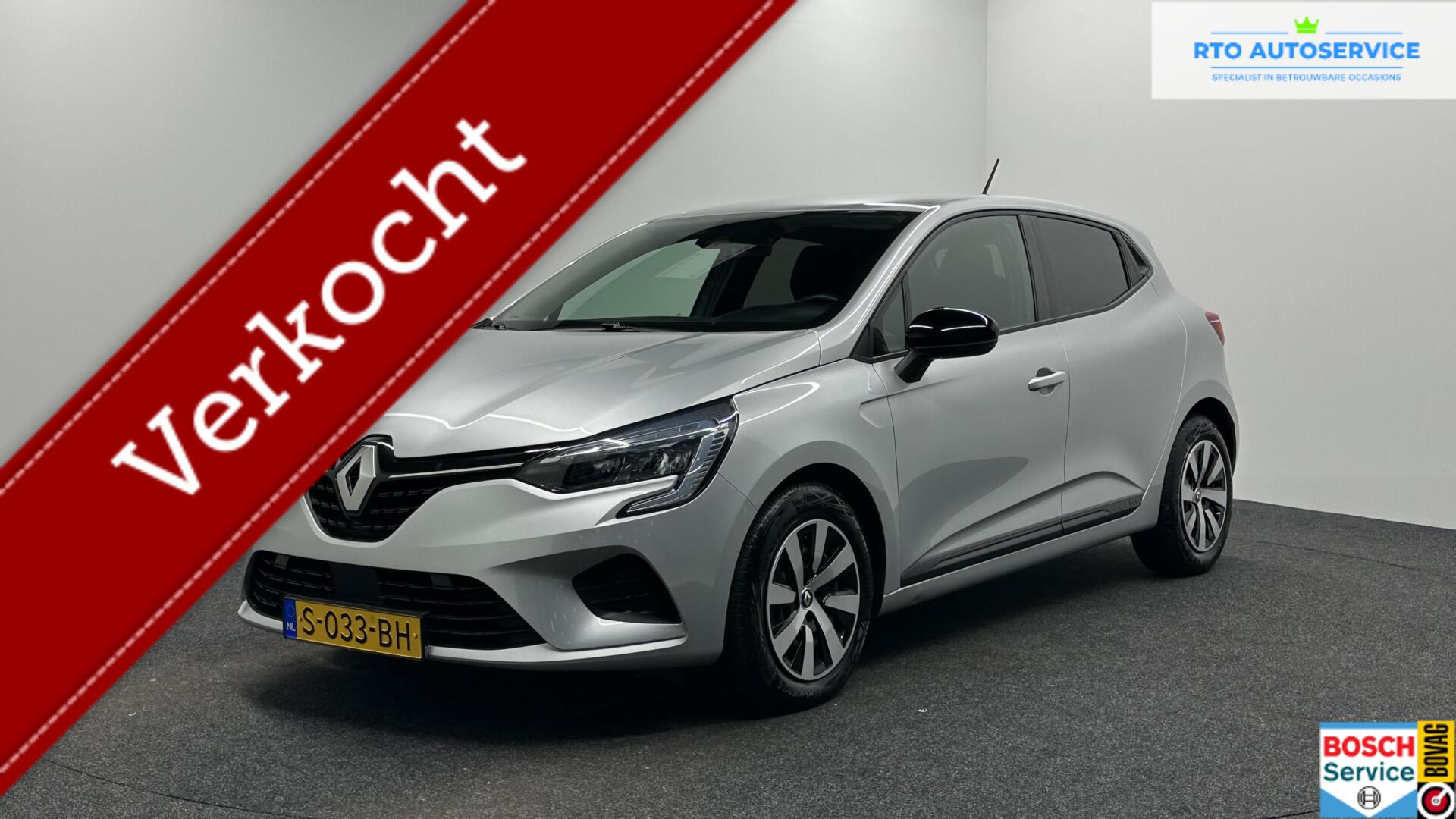 Renault Clio 1.0 TCe 90 Equilibre NAVI CARPLAY CRUISE. 2022 - voorkant