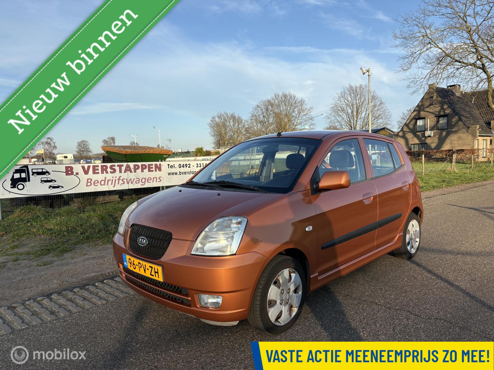 Kia Picanto 1.0 LX 2004 - voorkant