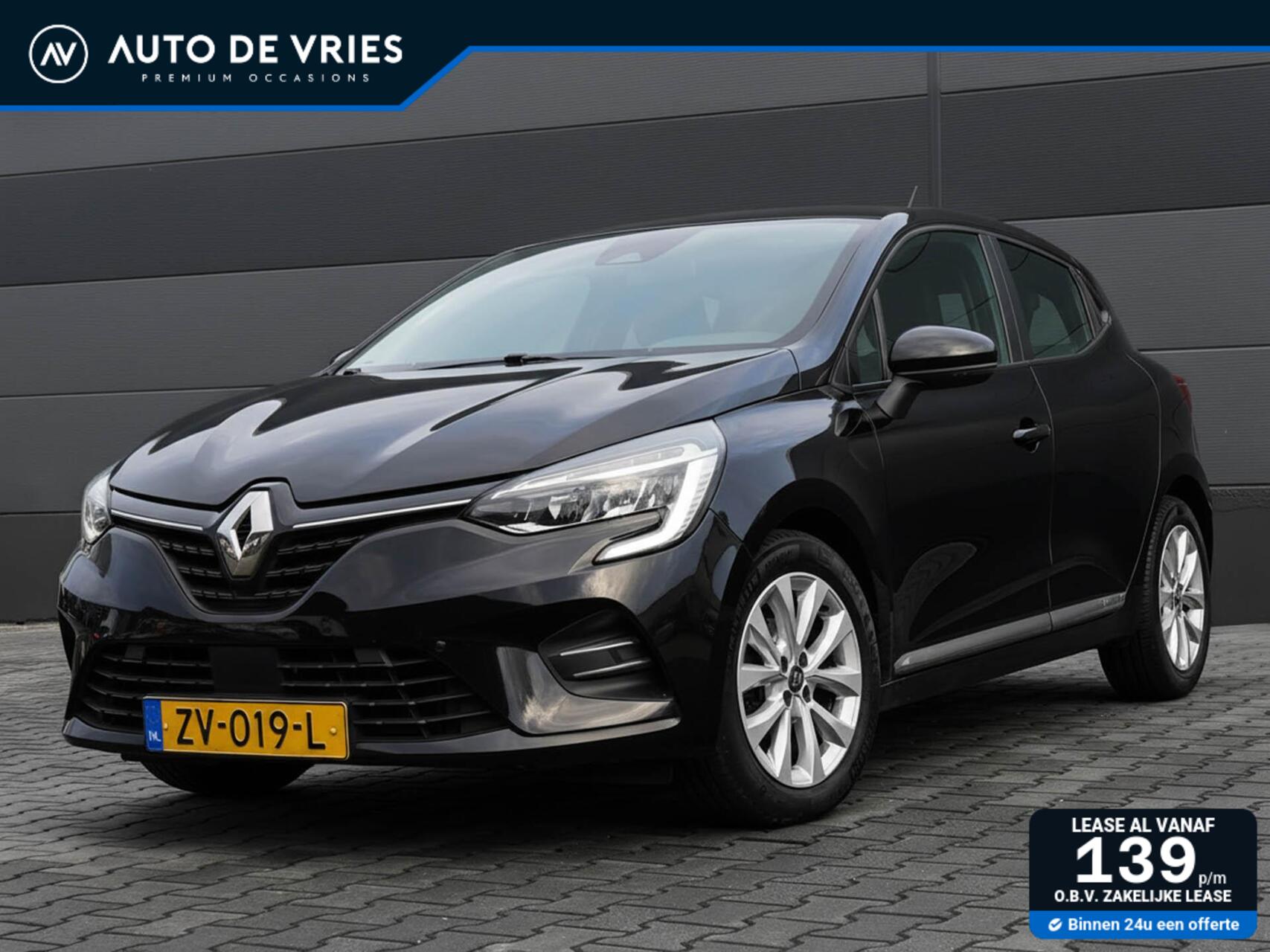 Renault Clio 1.0 TCe 100pk Zen | Airco | Carplay | PDC 2019 - voorkant