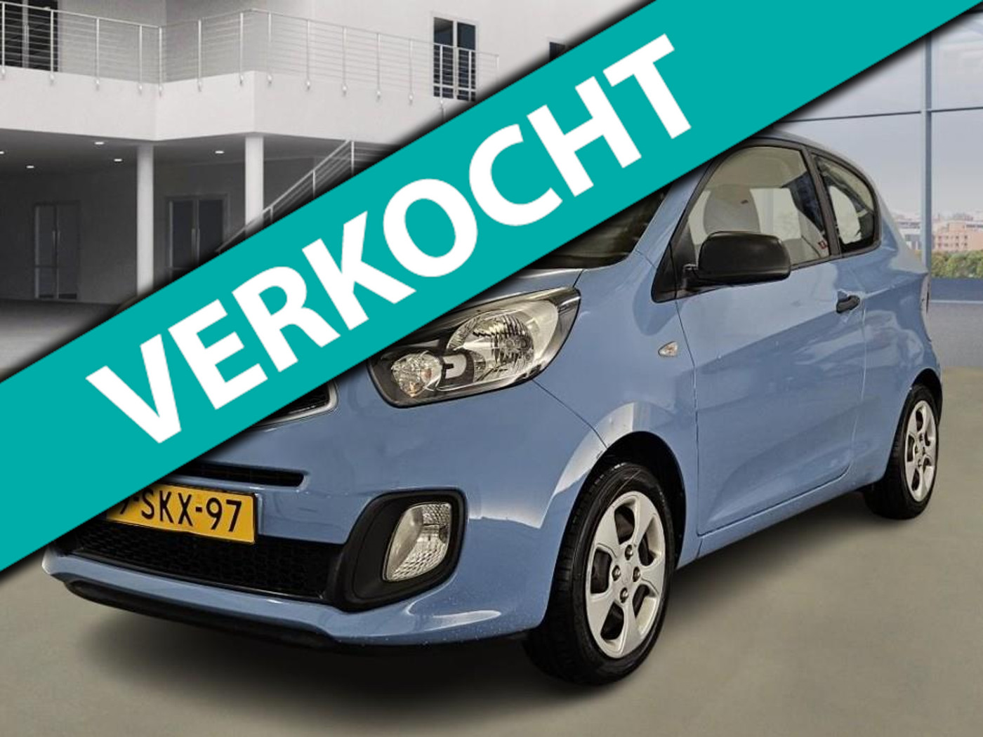 Kia Picanto 1.0 CVVT ISG 1e Eig. slechts 6.690 km +NAP NL-auto 2013 - voorkant