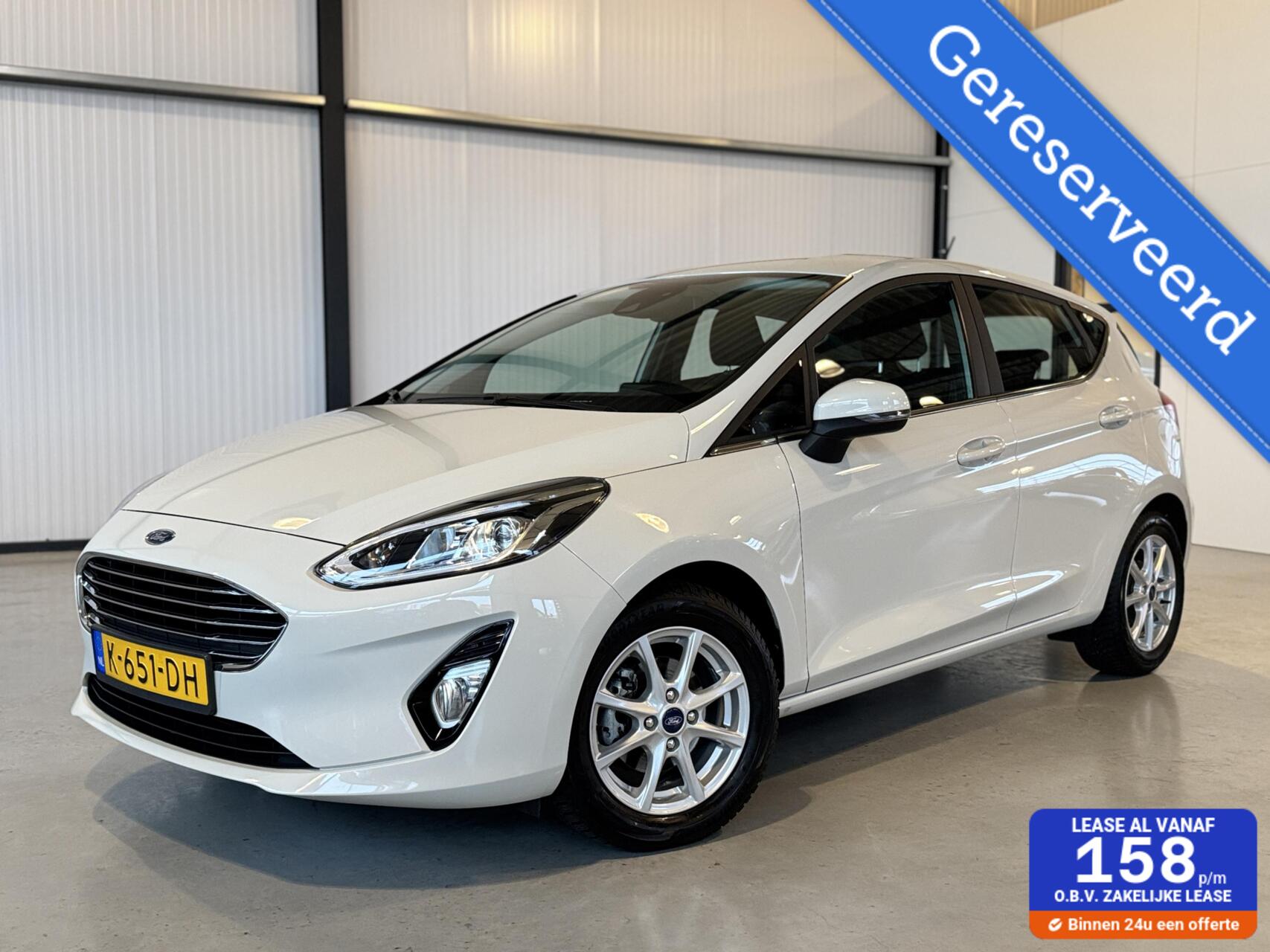 Ford Fiesta 1.0 EcoBoost 125pk Hybrid Titanium 2020 - voorkant