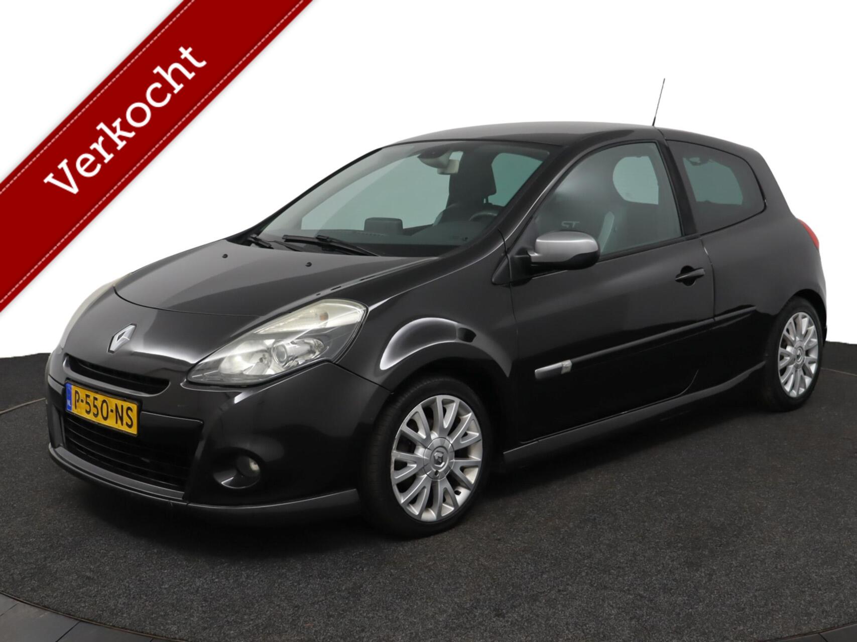 Renault Clio 1.6 16V GT Zwart 2011 - voorkant