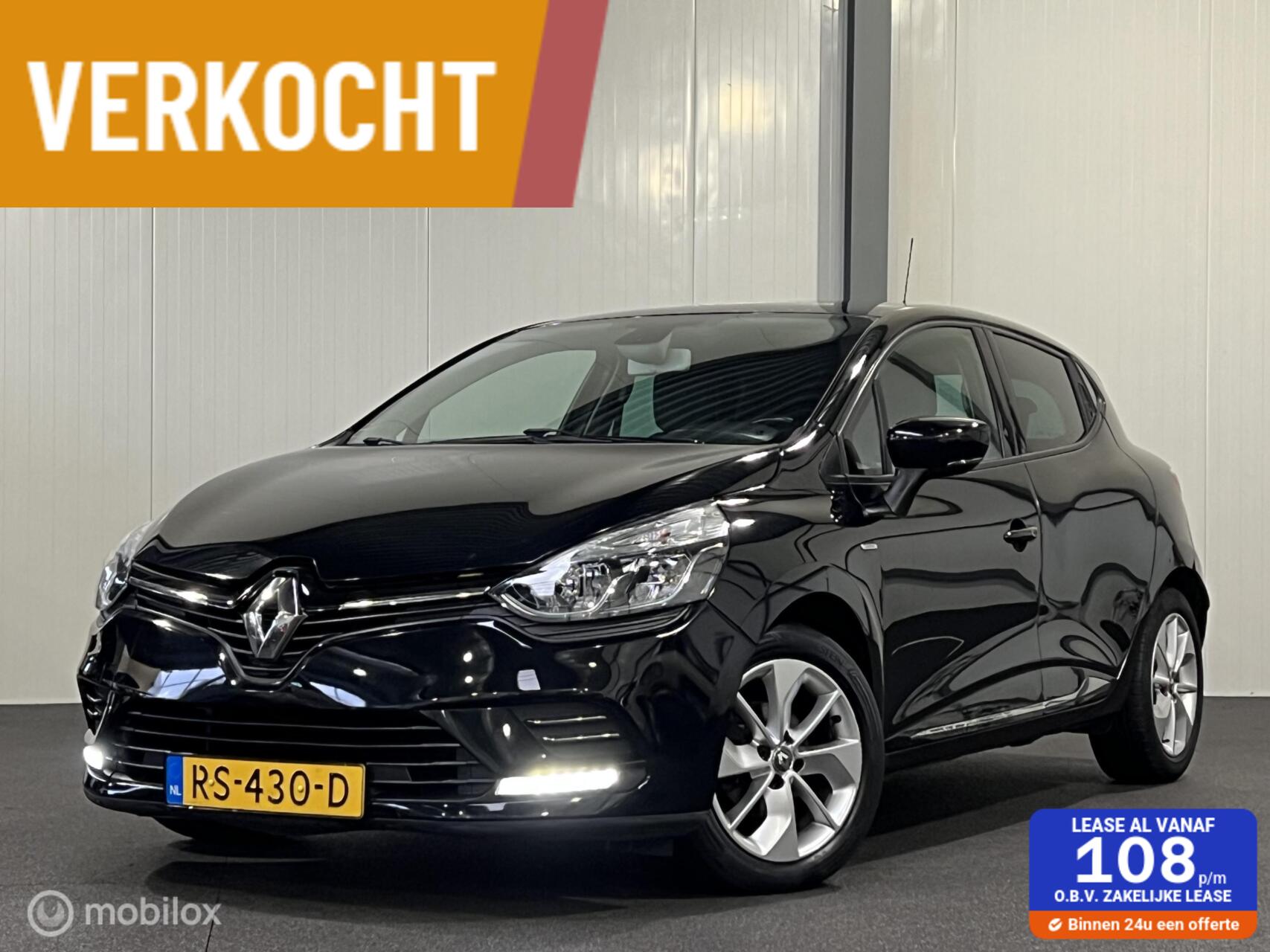 Renault Clio 1.5 dCi Ecoleader Limited [ climate cruise LM ] 2017 - voorkant