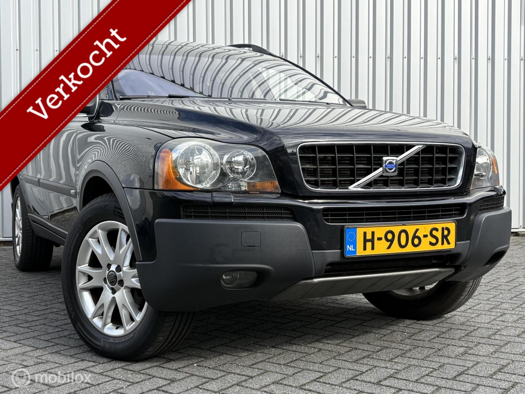 Volvo Xc90 2.5 T AWD Momentum | Aut | Leder | Youngtimer | 2003 | Trekhaak | PDC | Volledige historie | 2003 - voorkant