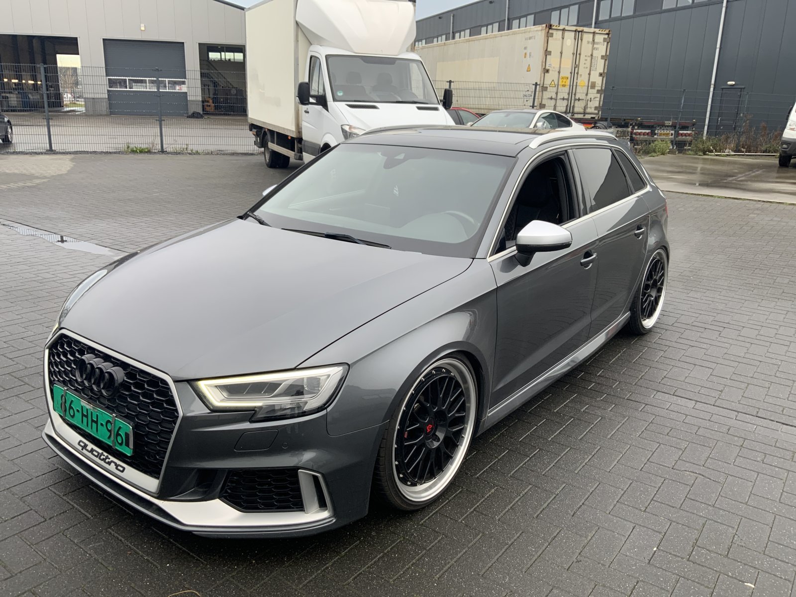 Audi A3 Sportback  2018 - voorkant