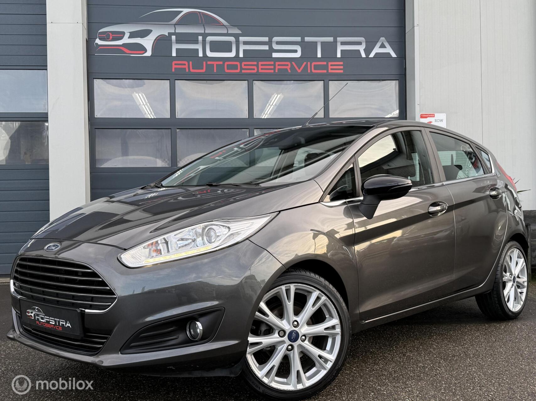 Ford Fiesta 1.0 EcoBoost Titanium Navi Cruise Trekhk Clima 2016 - voorkant