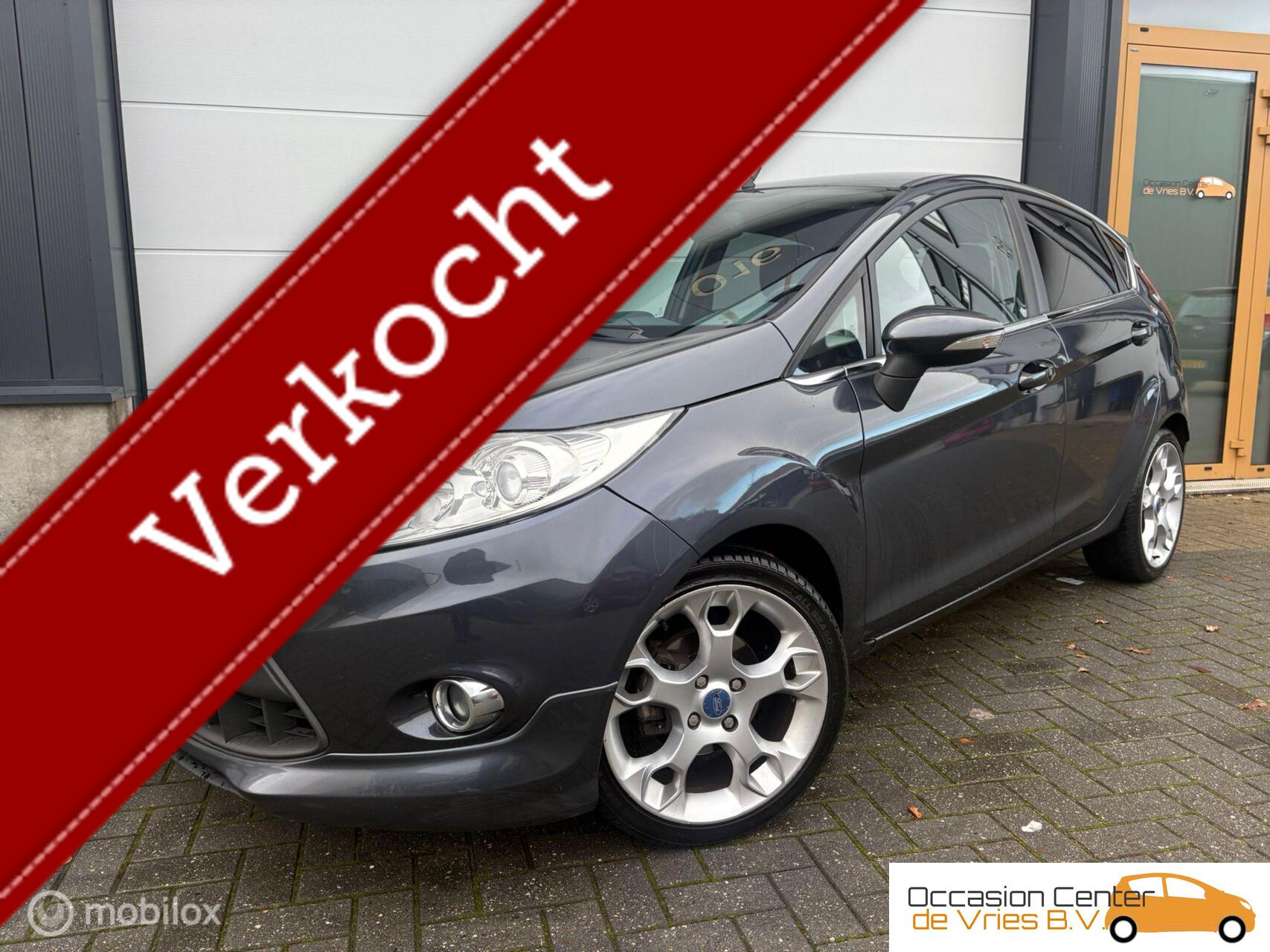 Ford Fiesta 1.6 Titanium ST-Line AircoElektrPakketBluetooth 2009 - voorkant
