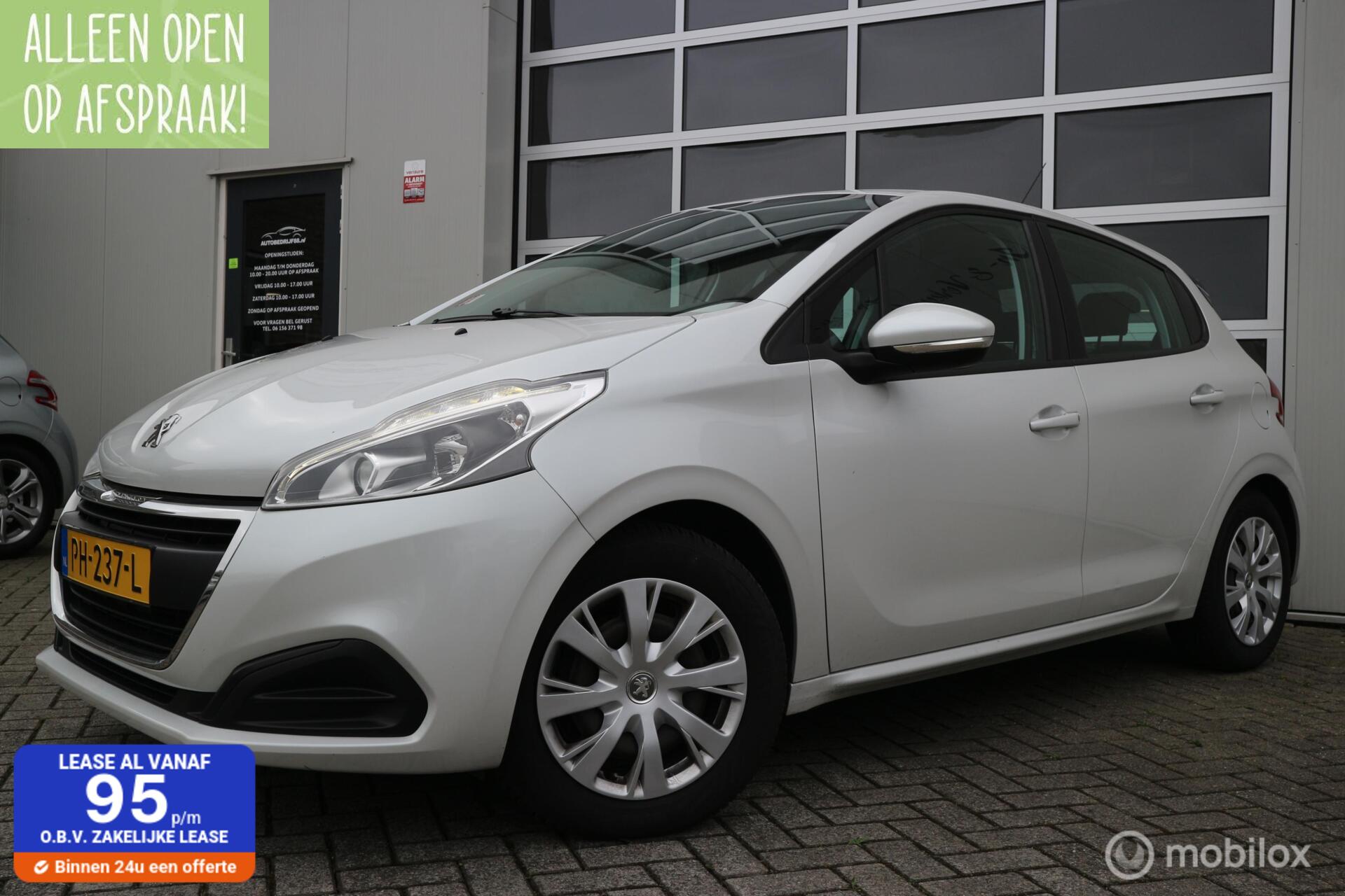 Peugeot 208 1.2 PureTech Active 5-DEURS/AIRCO/CRUISE-CONTROL 2017 - voorkant
