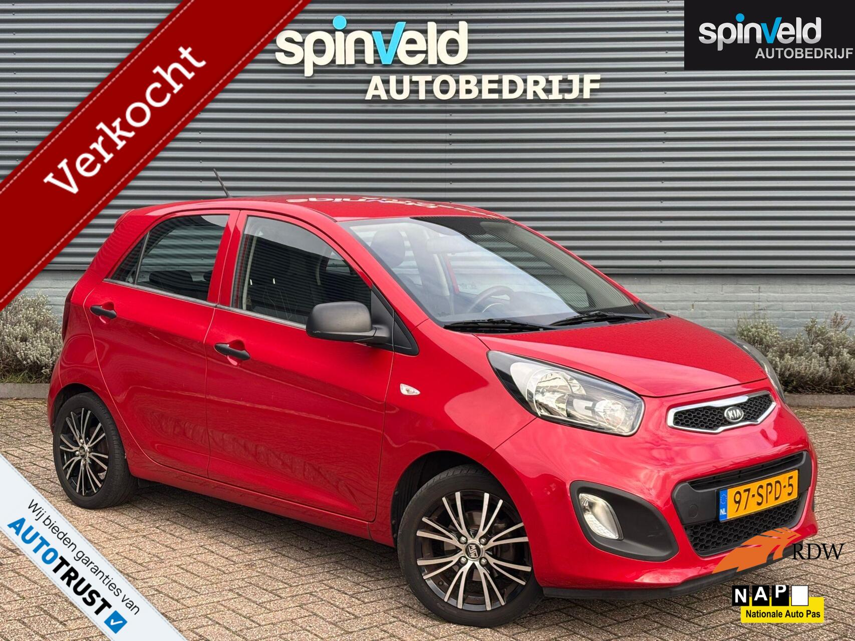 Kia Picanto 1.2 CVVT Comfort Pack BJ`11 NAP NL 5drs Airco Elekpakket 2011 - voorkant