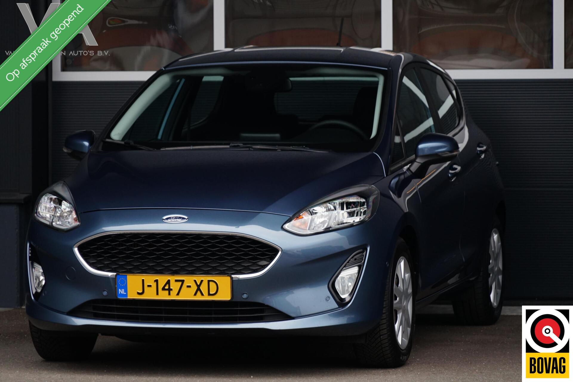 Ford Fiesta 1.0 EcoBoost Connected, NL, cruise, LED, PDC, nav. 2020 - voorkant