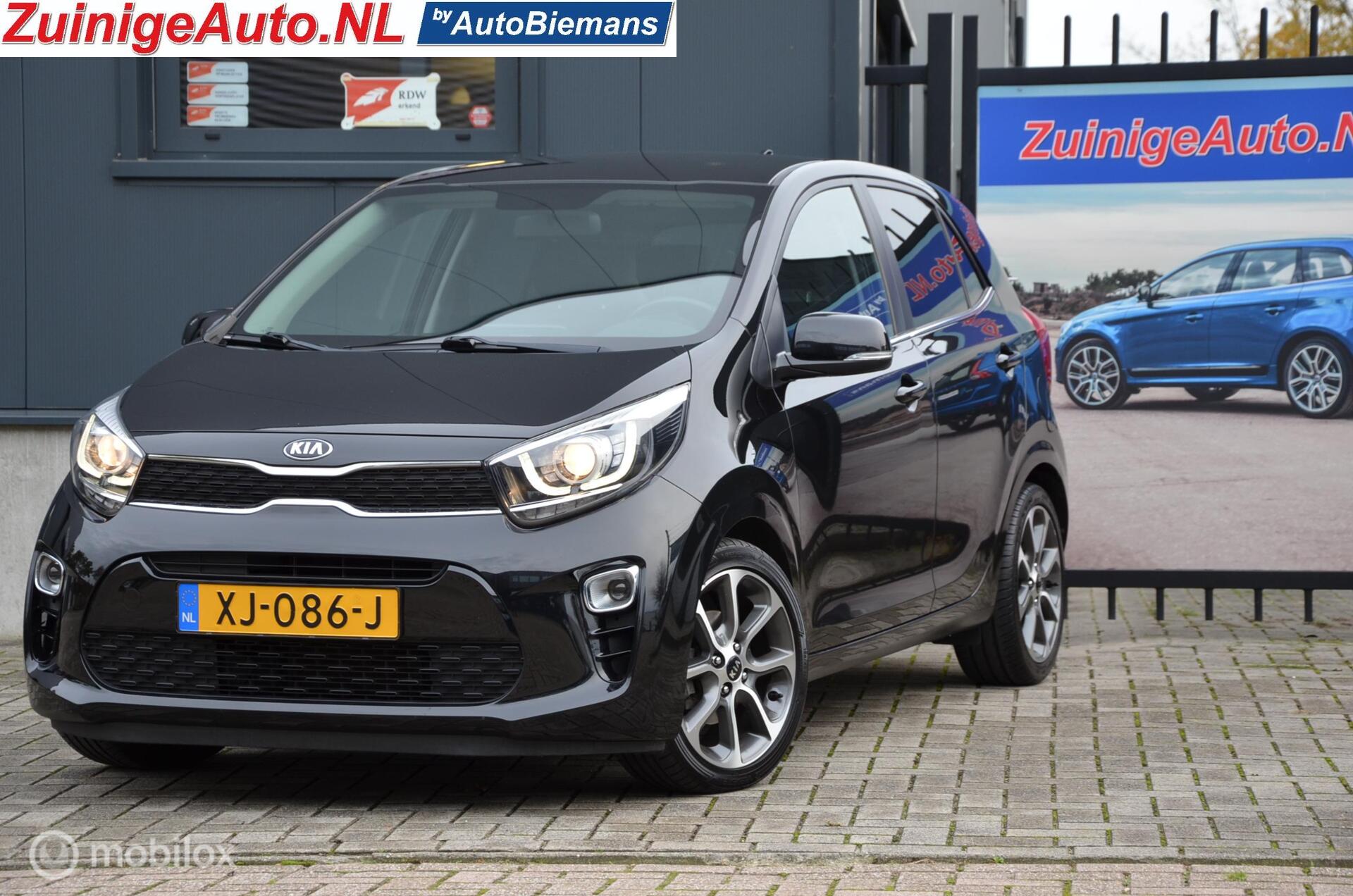 Kia Picanto 1.0i Design Edition A-Carplay Leer Led 2019 - voorkant