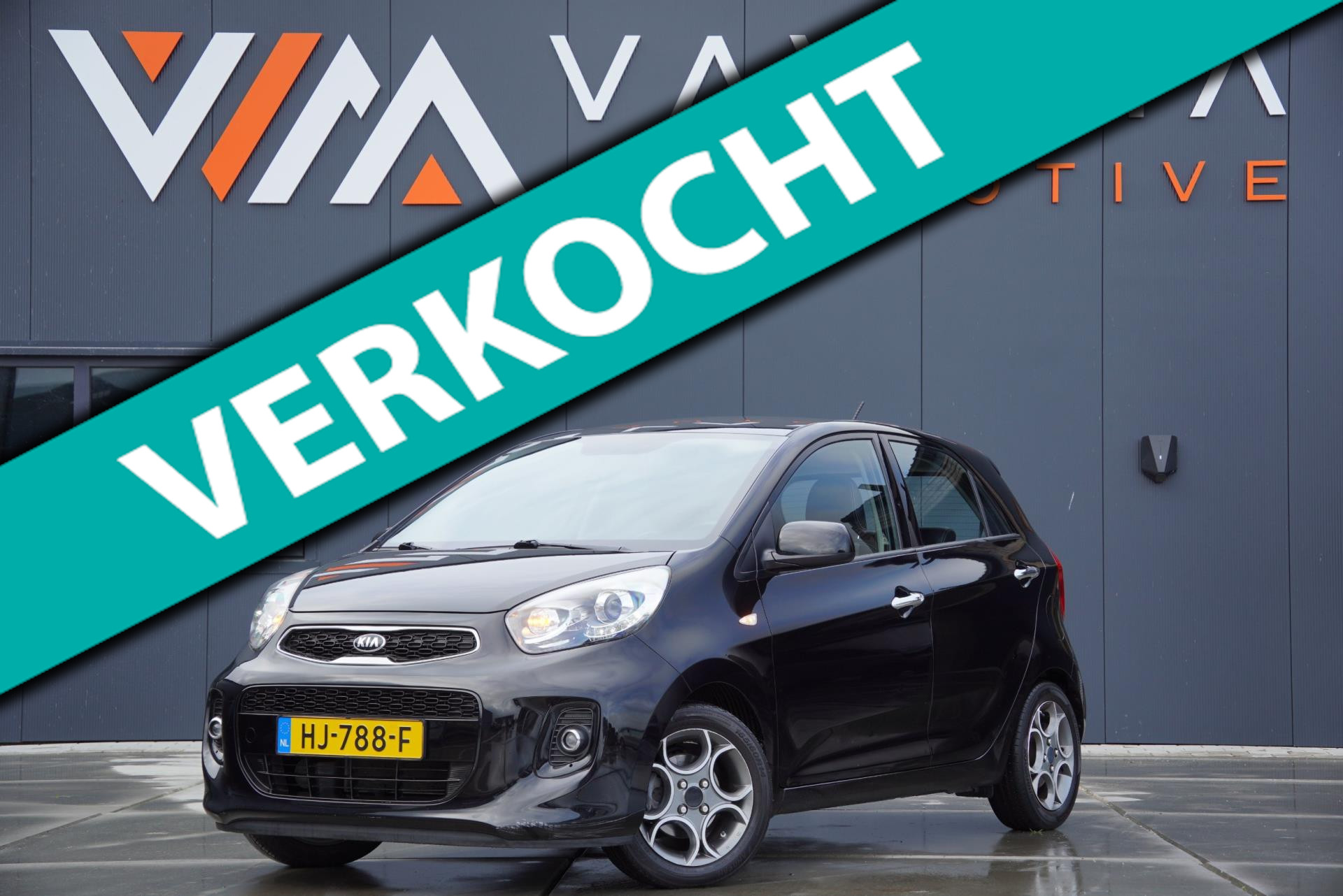 Kia Picanto 1.0 CVVT DynamicLine 5 Deurs Airco Cruise control LM velgen Elektrische ramen 2015 - voorkant