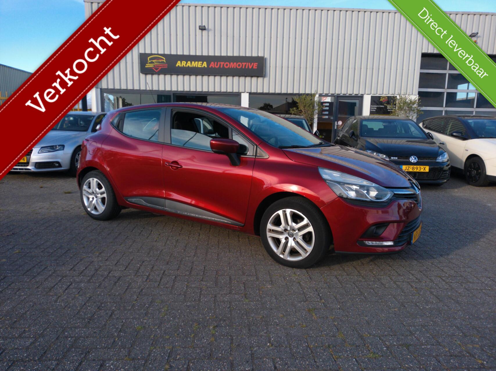 Renault Clio 0.9 TCe Zen 2017 Nwe ketting|Grote beurt|NAVI 2017 - voorkant