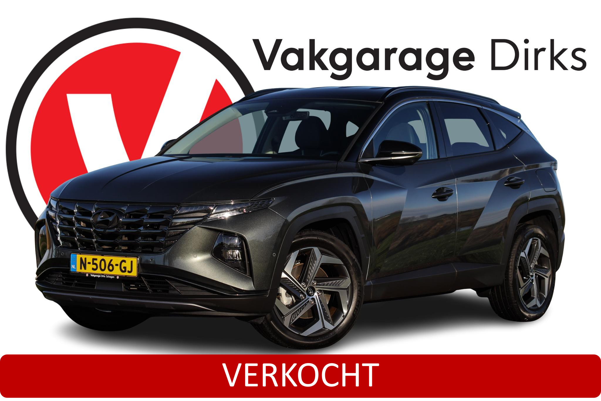 Hyundai Tucson 1.6 T-GDI HEV Premium 2021 - voorkant
