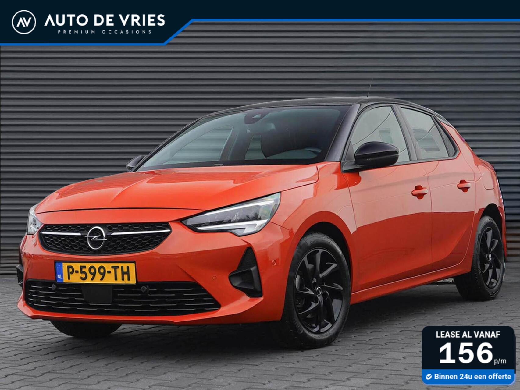 Opel Corsa 1.2 Turbo 100pk GS Line | Navigatie | Camera | Full LED 2022 - voorkant
