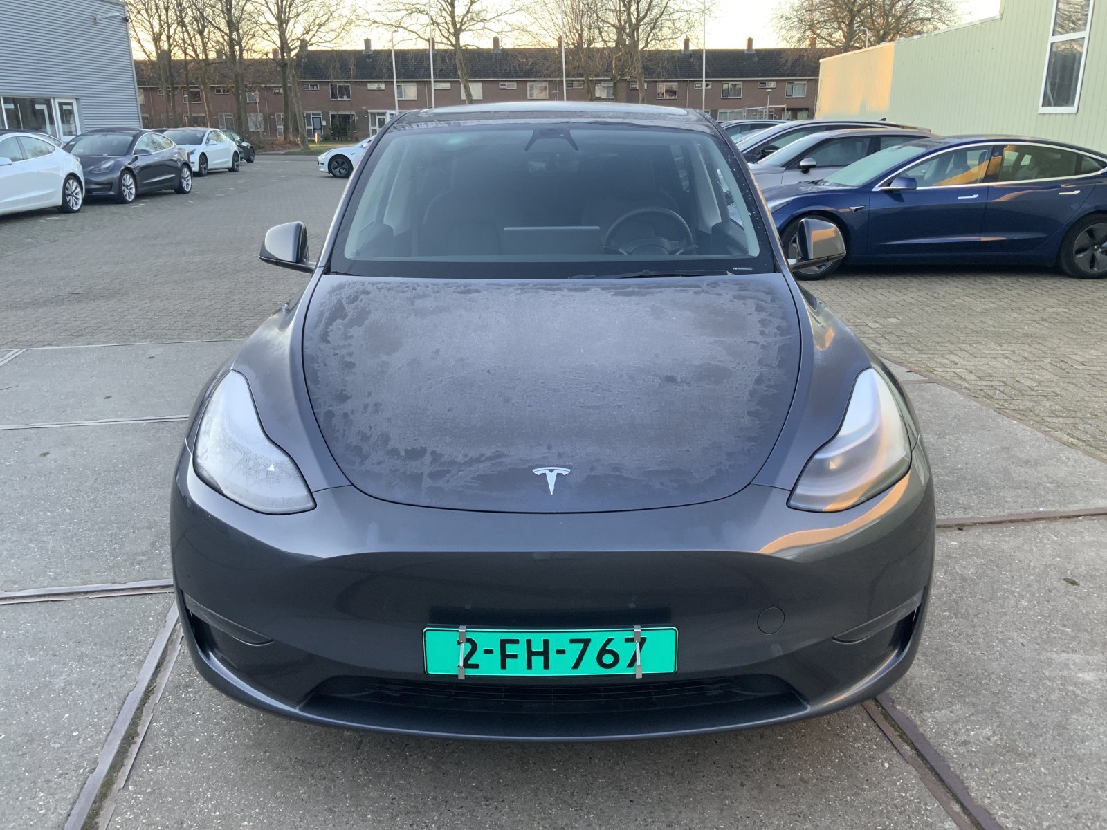 Inspectiefoto van Tesla Model Y