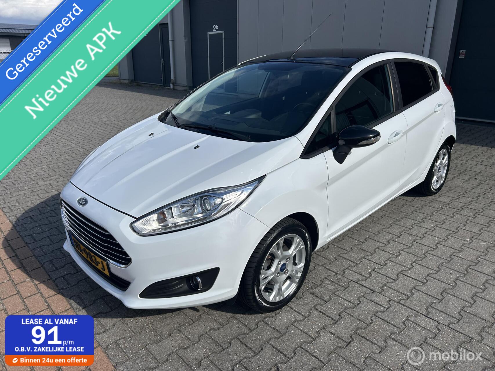 Ford Fiesta 1.0 Style Ultimate zeer nette auto 2016 - voorkant