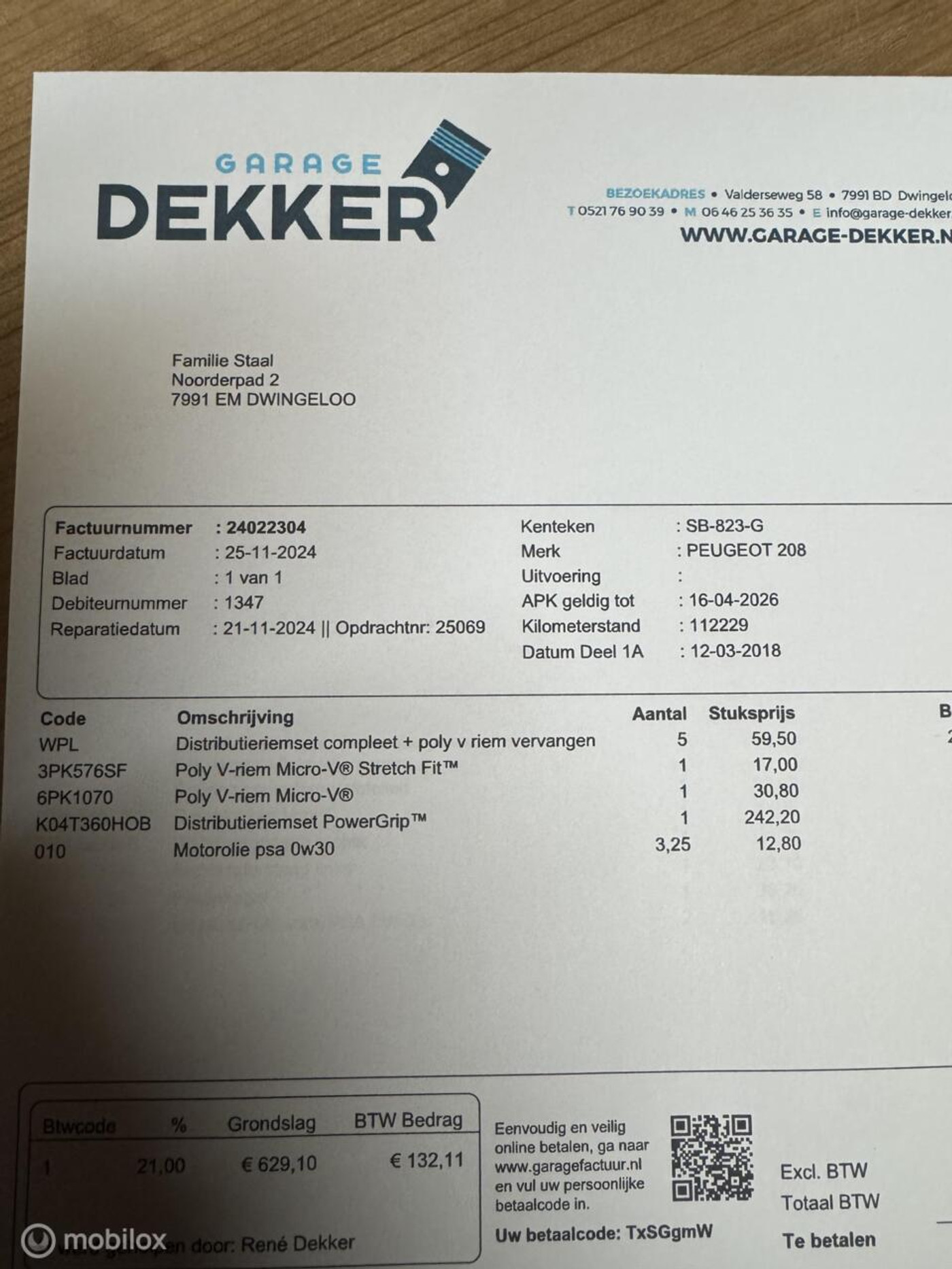 Foto van Peugeot 208
