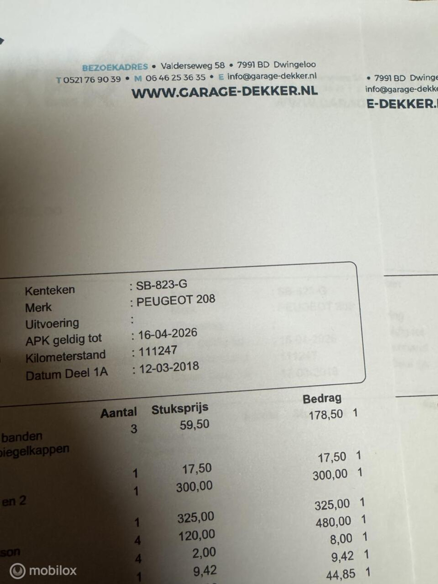 Foto van Peugeot 208