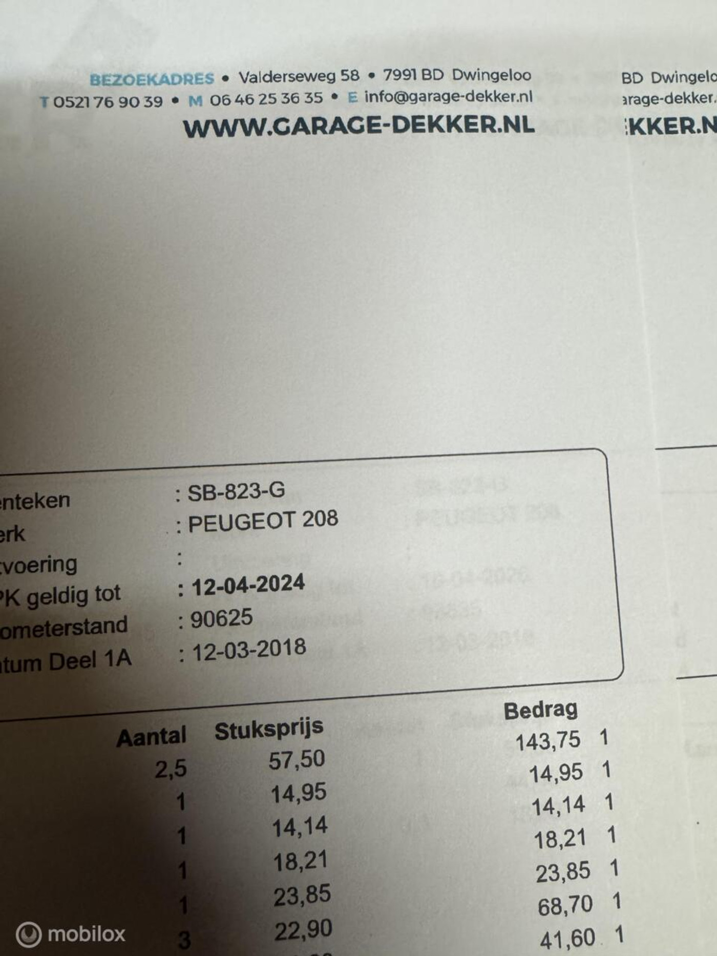 Foto van Peugeot 208