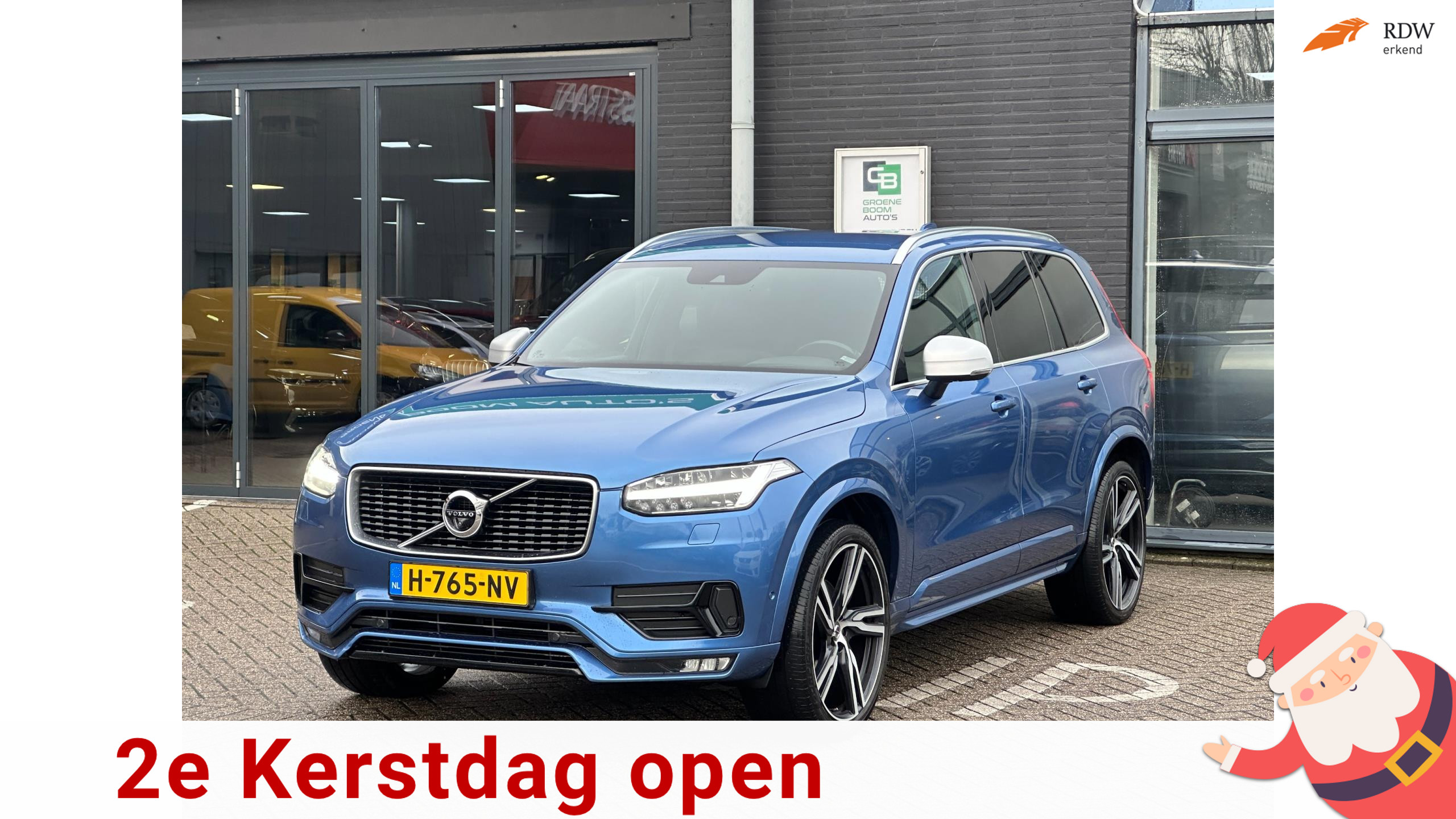 Volvo Xc90 2.0 D5 AWD Inscription/7-PERS/CAMERA/NAVI/NETTE STAAT!! 2016 - voorkant