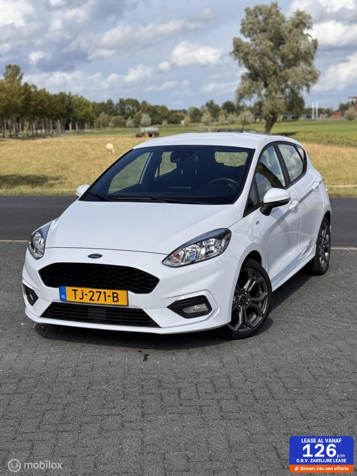 Ford Fiesta 1.0 EcoBoost ST-Line 2018 - voorkant