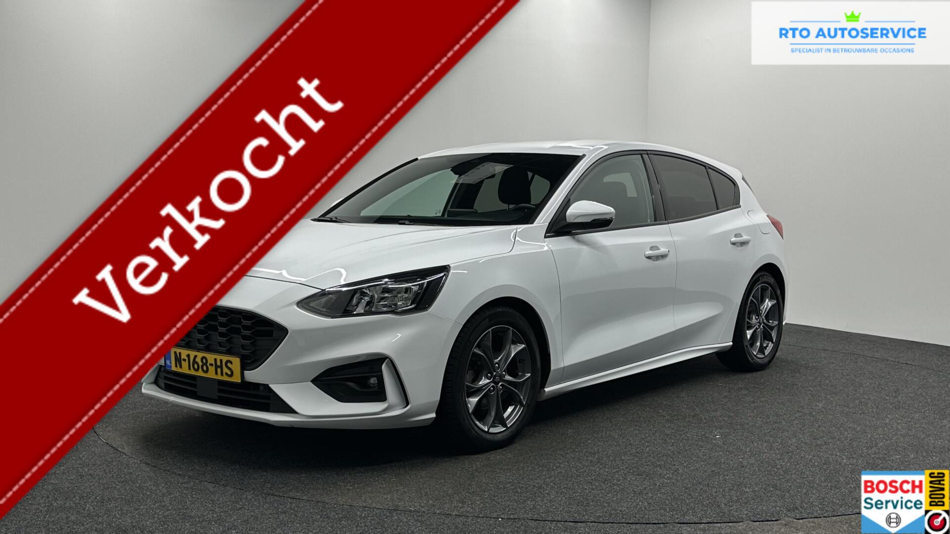 Ford Focus 1.0 EcoBoost Hybrid Active X Business CARPLAY CAMERA ECC CRUISE LM. 2020 - voorkant