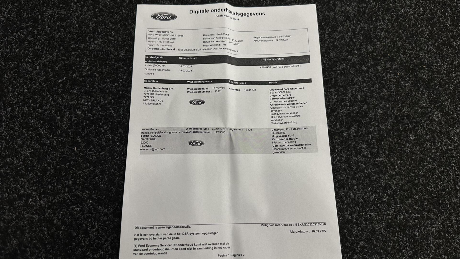 Foto van Ford Focus