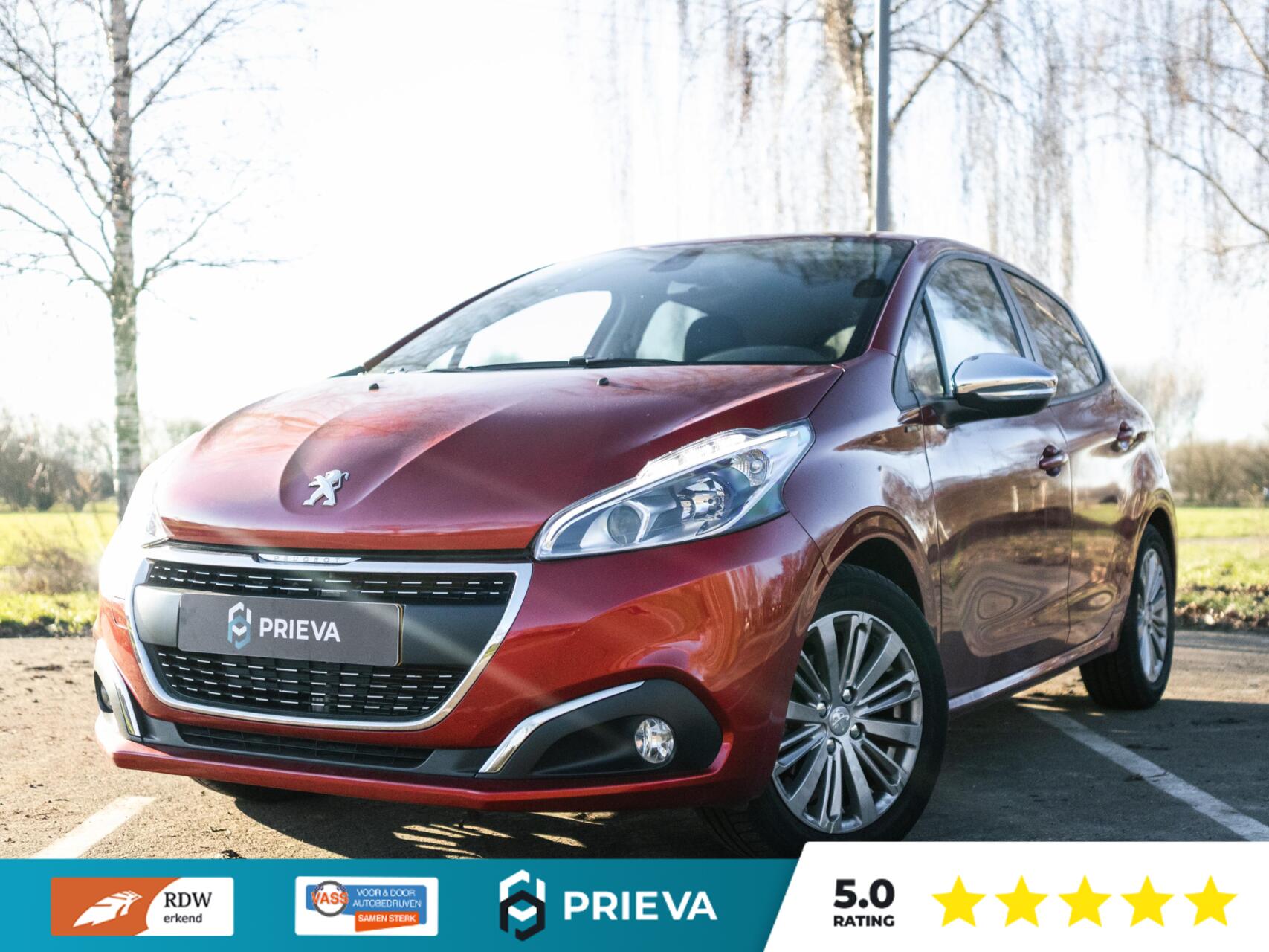 Peugeot 208 1.2 PureTech Signature * NAP * New D-riem* Apple/Android auto* 2019 - voorkant