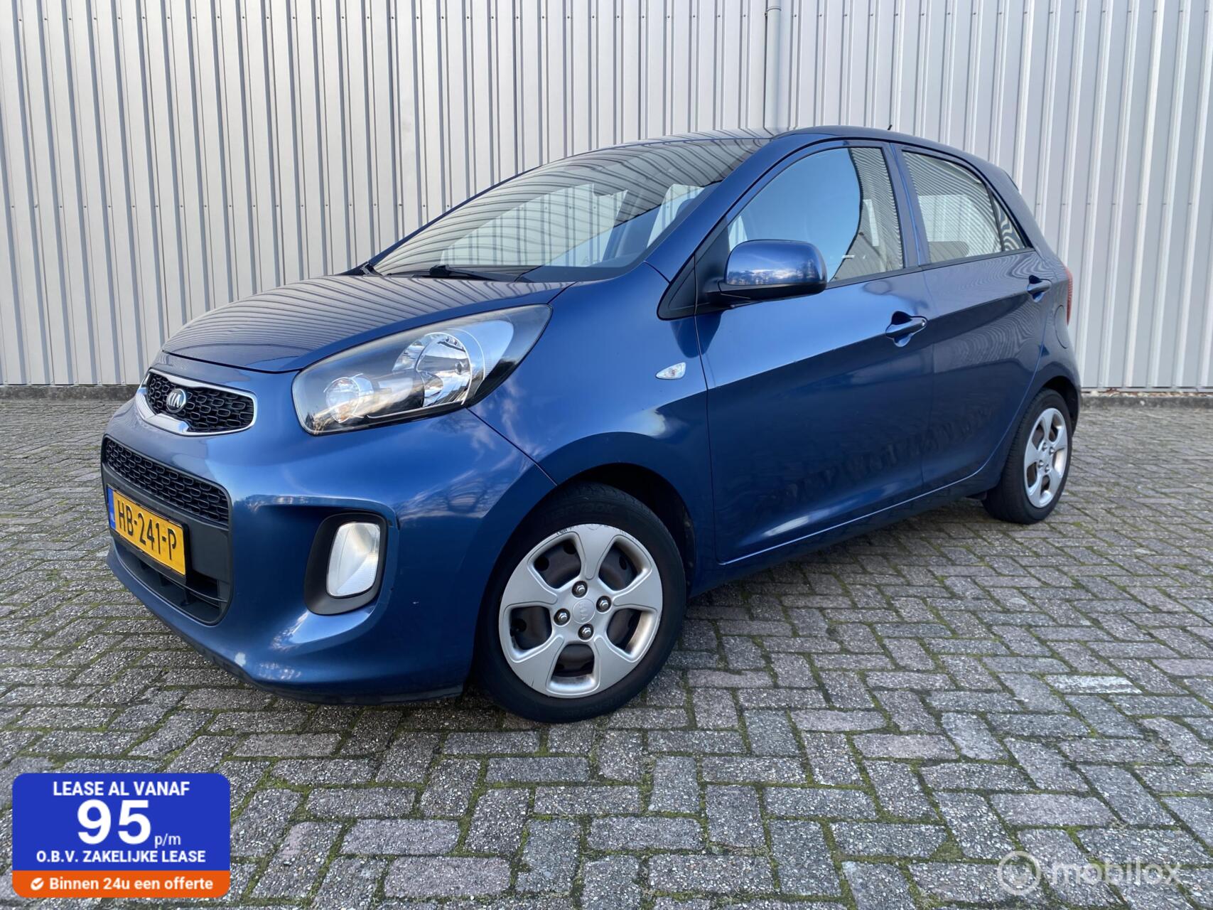 Kia Picanto 1.0 CVVT ComfortLine 5-drs Airco 1ste eigenaar nieuwe apk 2015 - voorkant