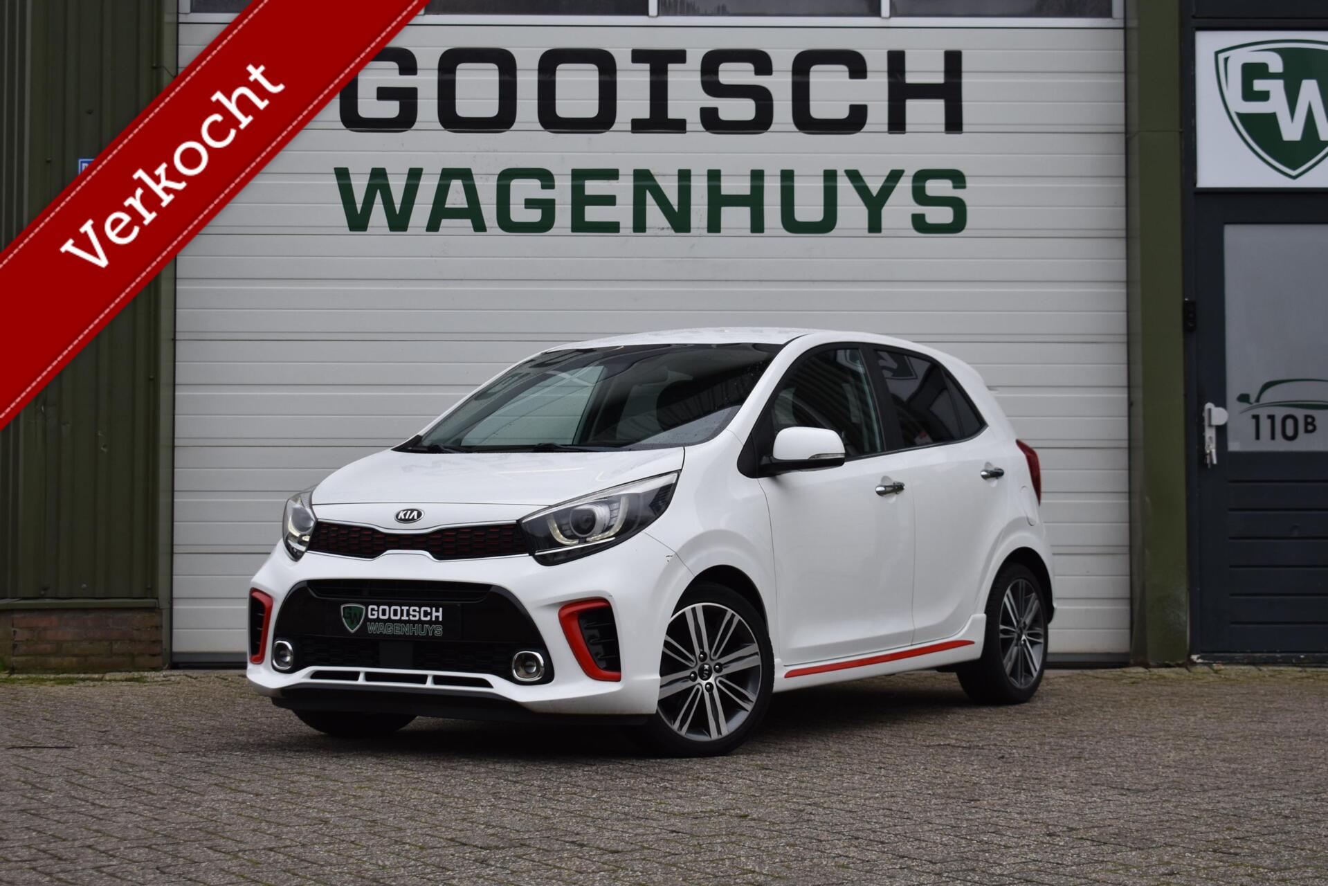 Kia Picanto 1.0 T-GDI GT-Line | Carplay | Stoel/Stuurverwarming |  Camera |Cruise Control | 2018 - voorkant